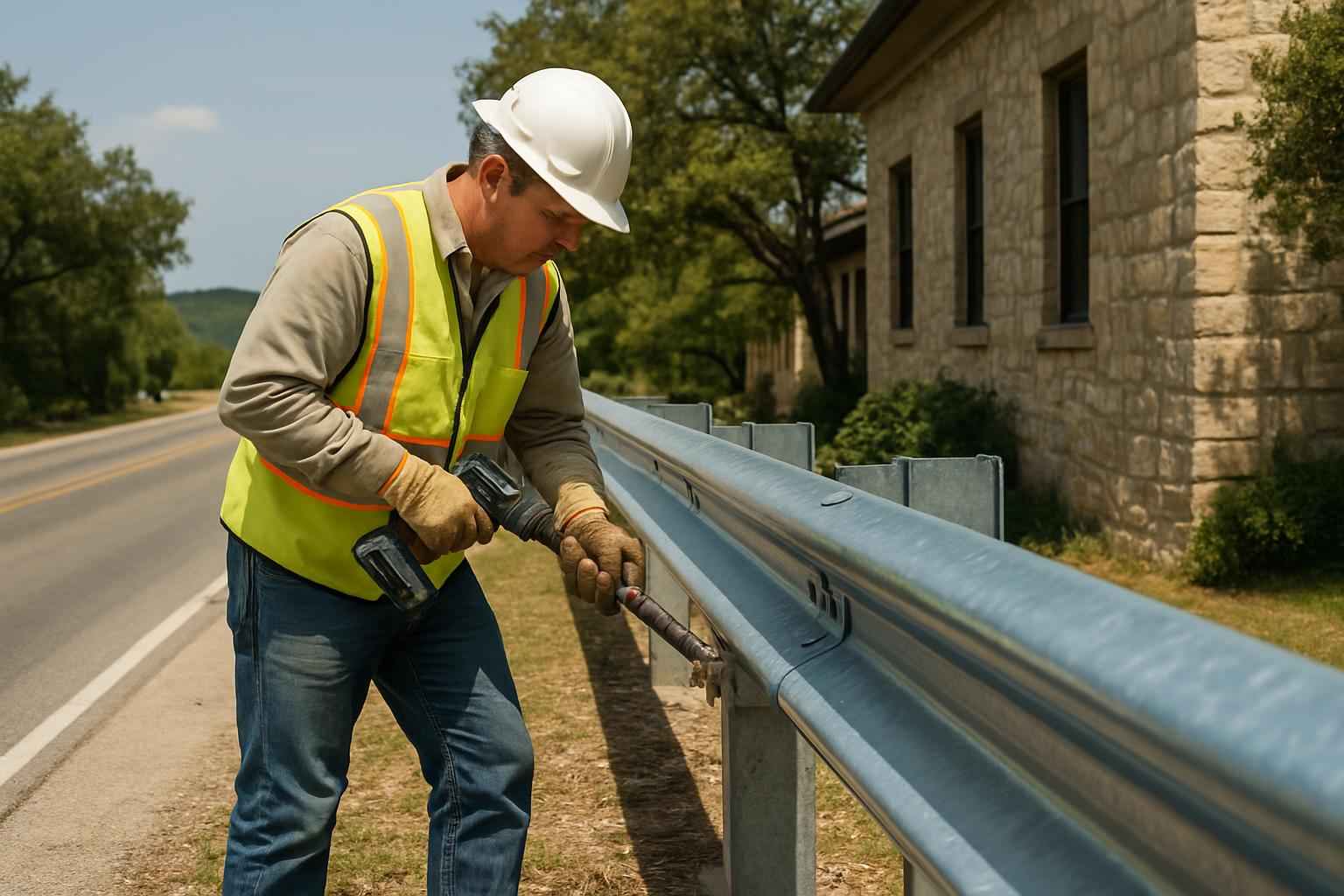 Guardrail Installation Service in Blanco TX