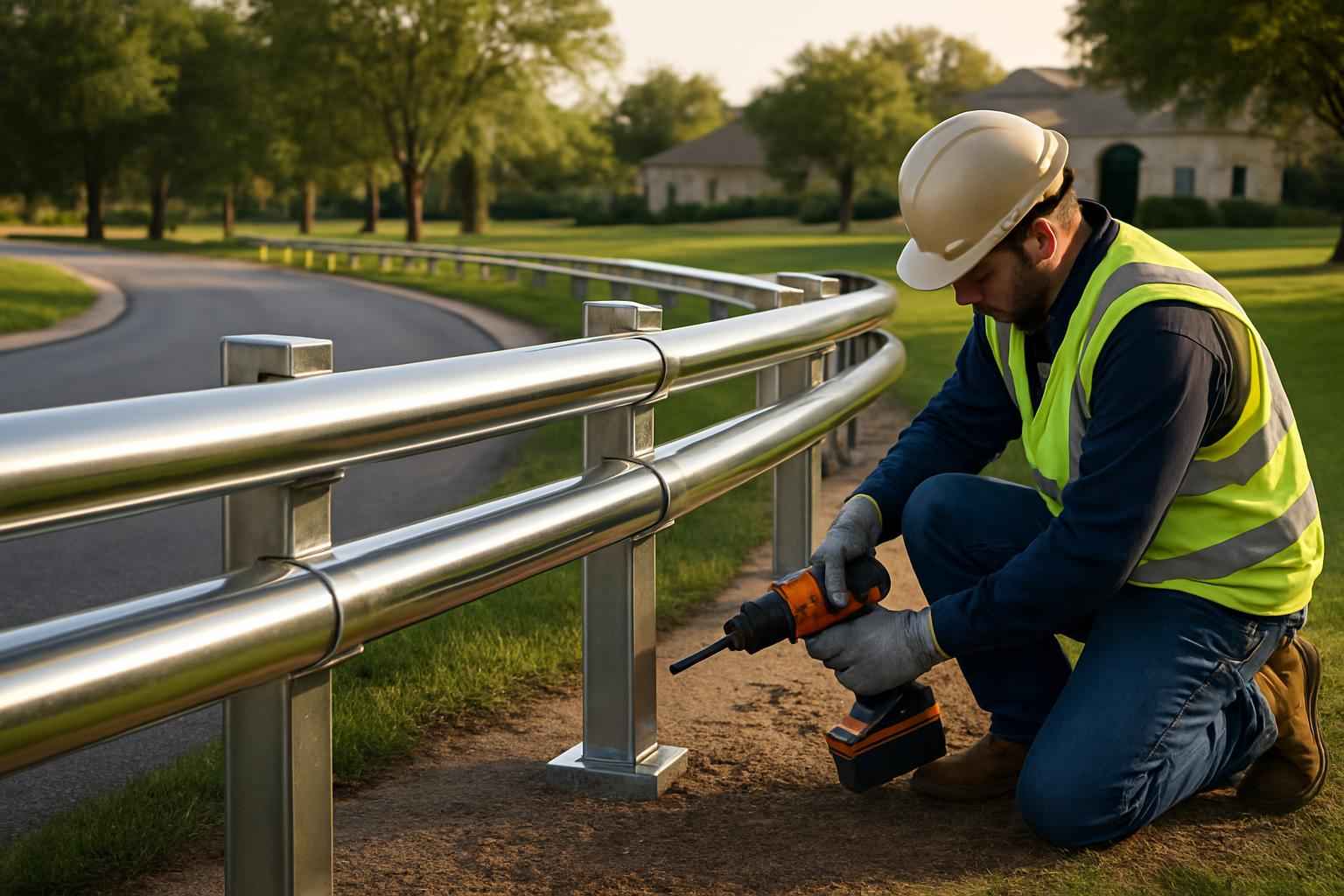 Guardrail Installation Service in Center Point TX