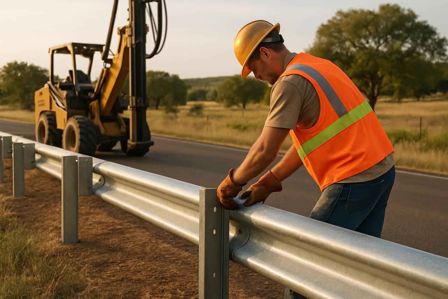 Guardrail Installation Service in Waring TX