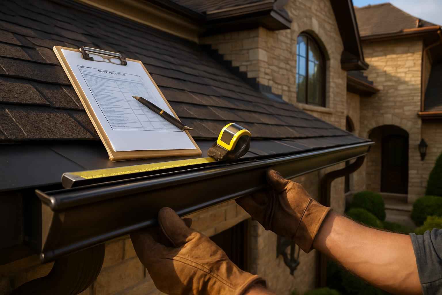 Gutter Installation Cost Estimate in Center Point TX
