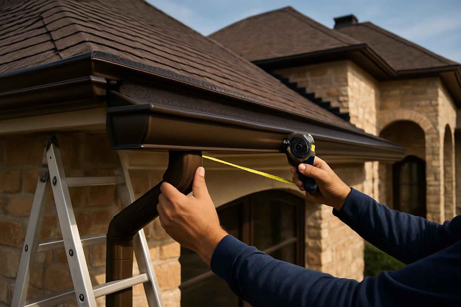 Gutter Installation Cost Estimate in Ingram TX