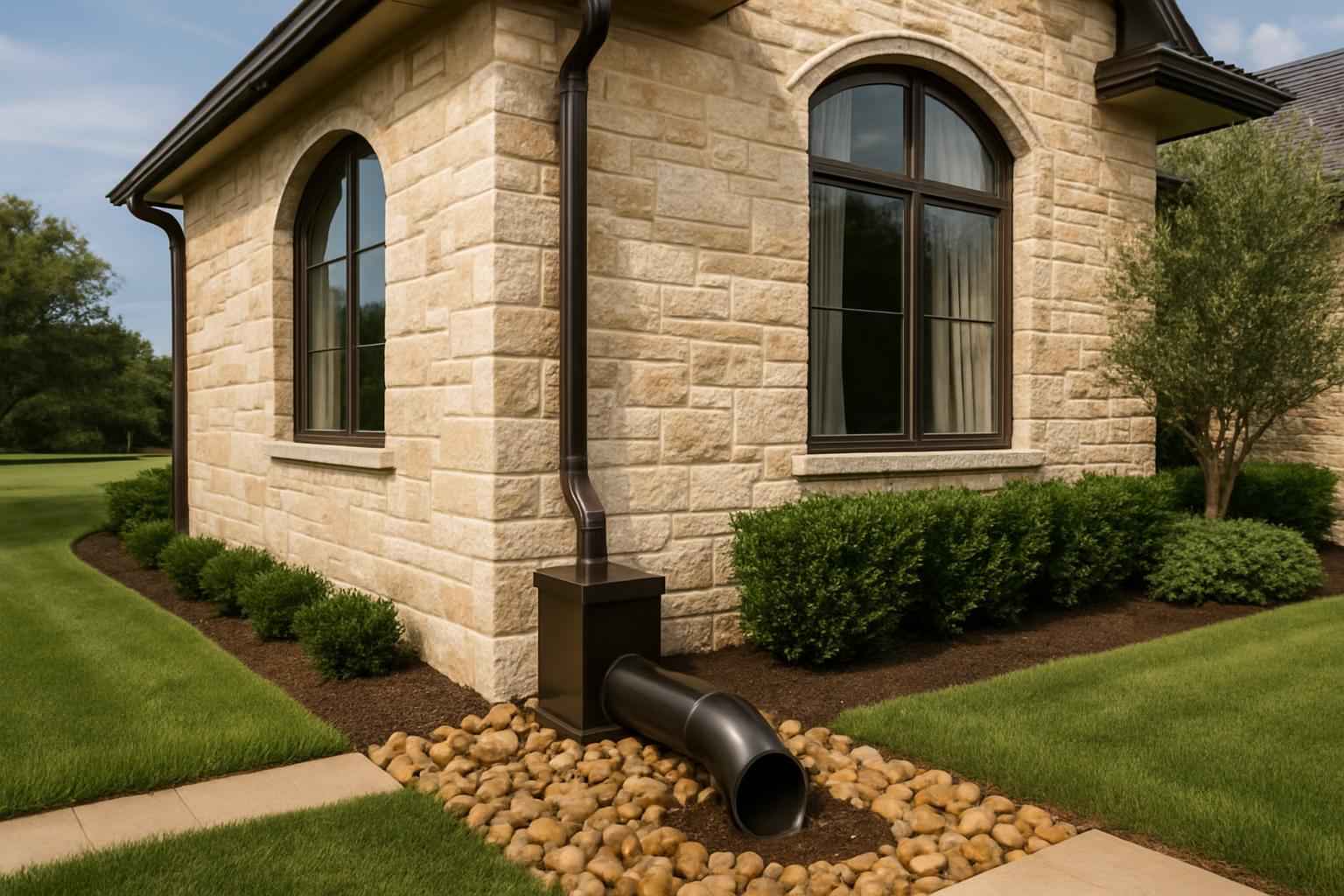 Gutter Outfall Drainage Service in Camp Verde TX