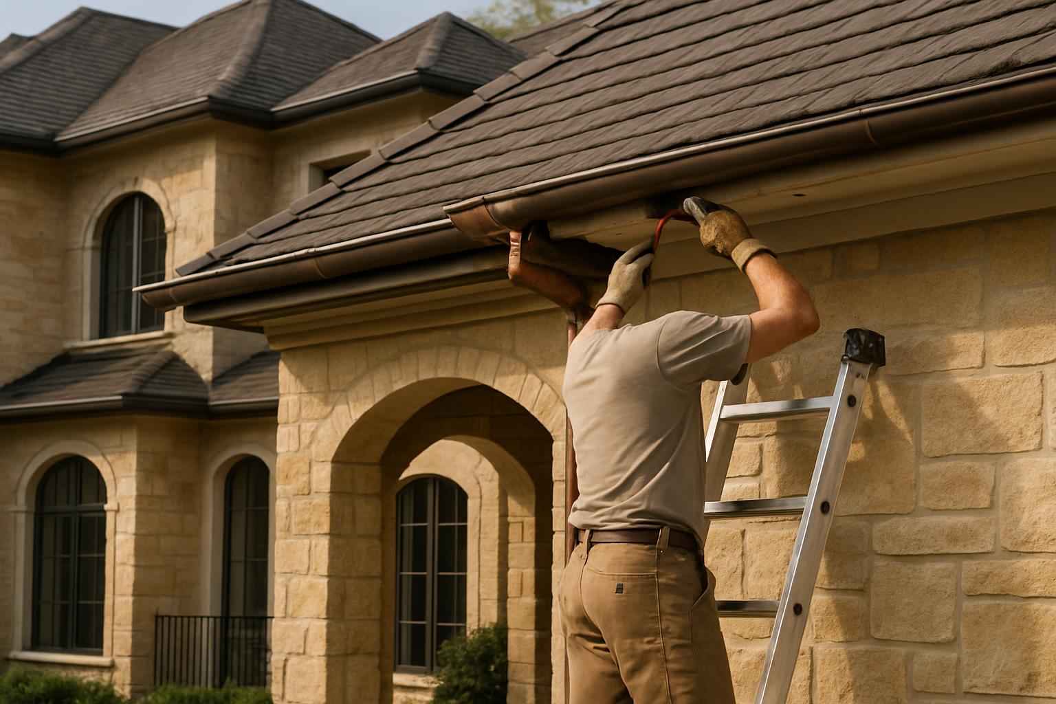 Gutter Repair Service in Waring TX