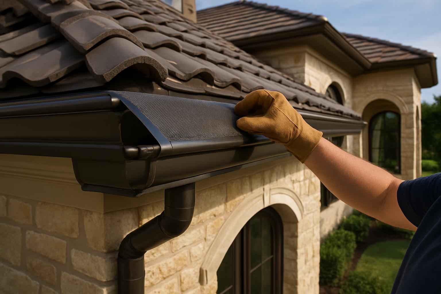 Gutter Screen Installation Service in Blanco TX