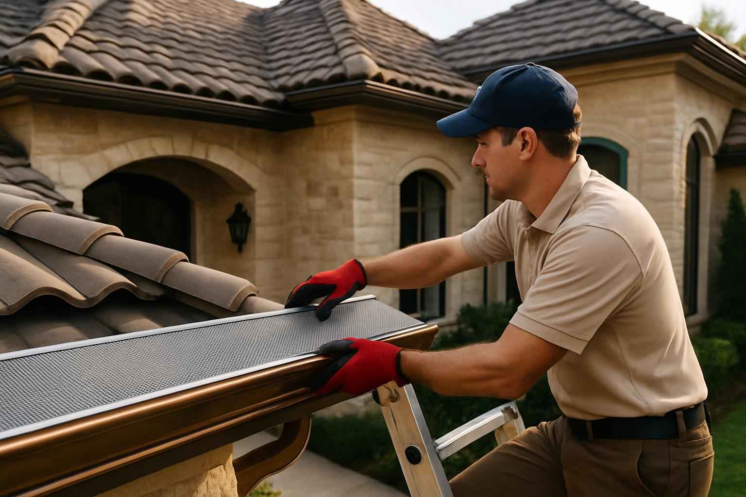 Gutter Screen Installation Service in Johnson City TX