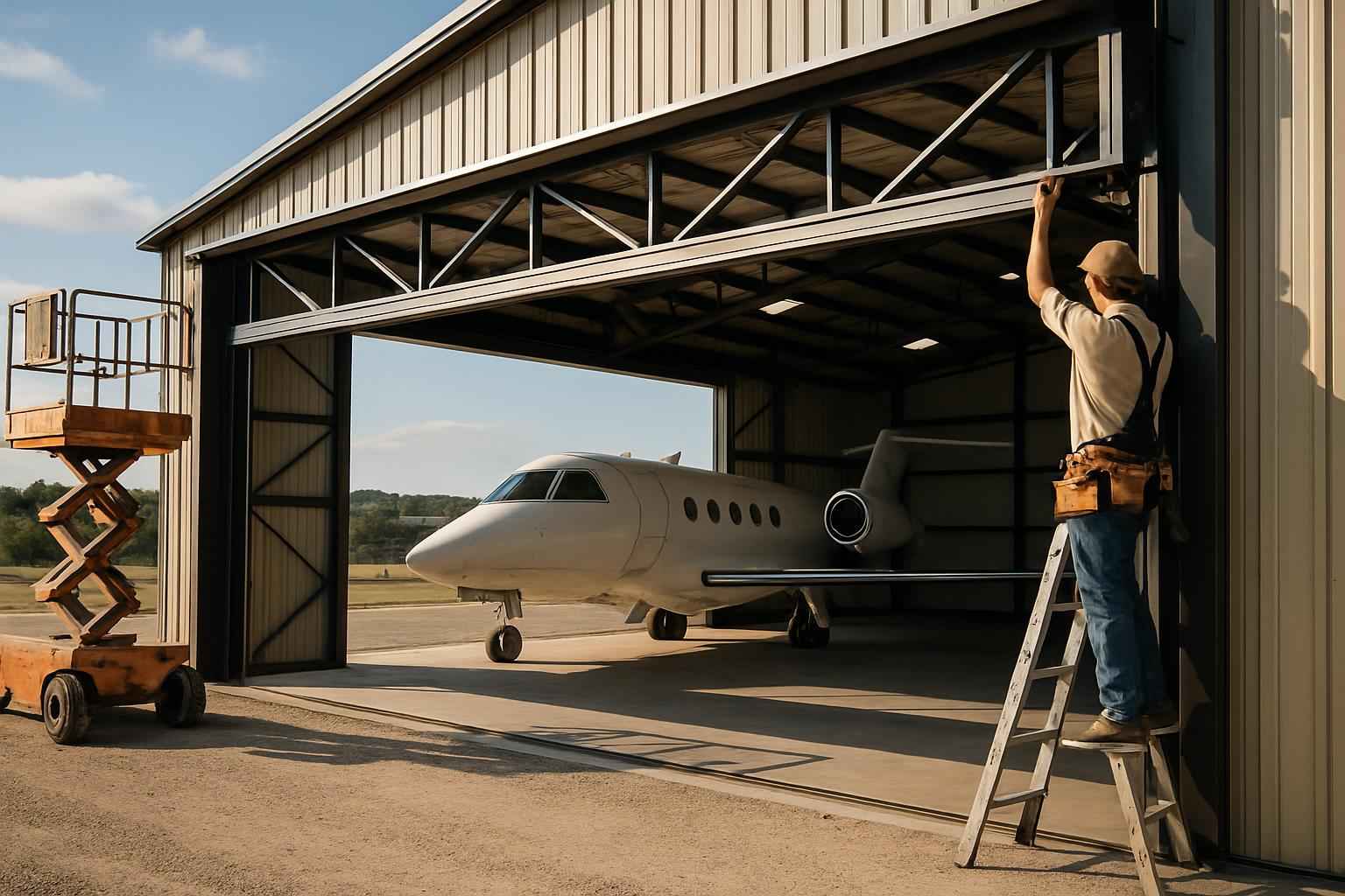 Hangar Door Installer in Comfort TX