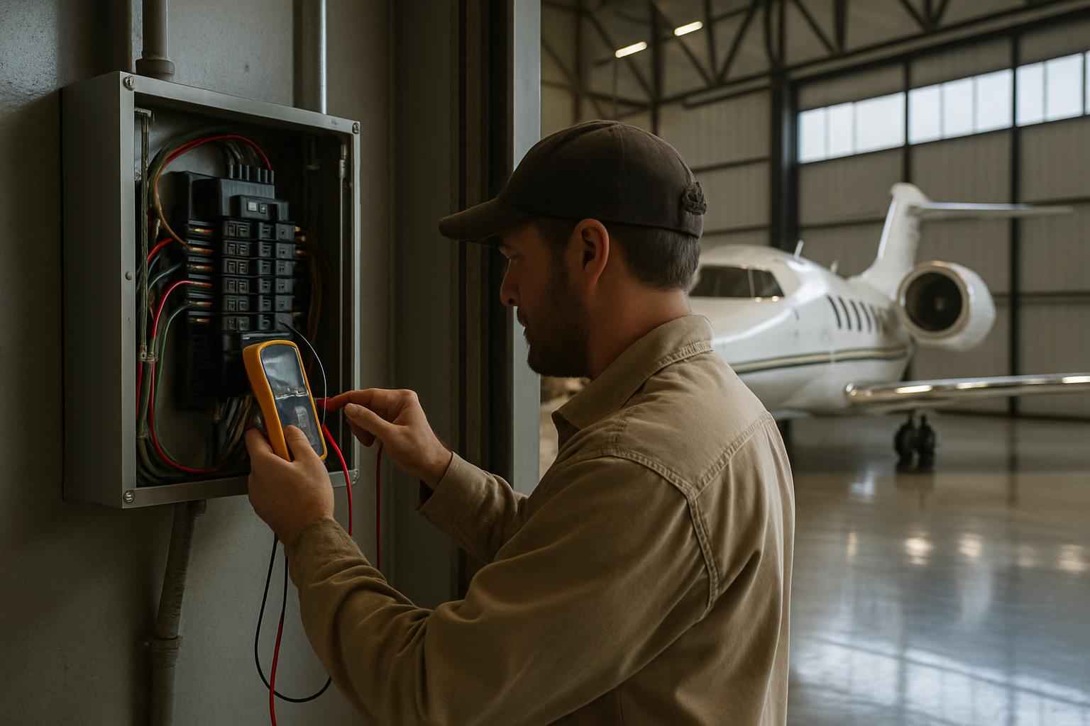 Hangar Electrical Service in Blanco TX