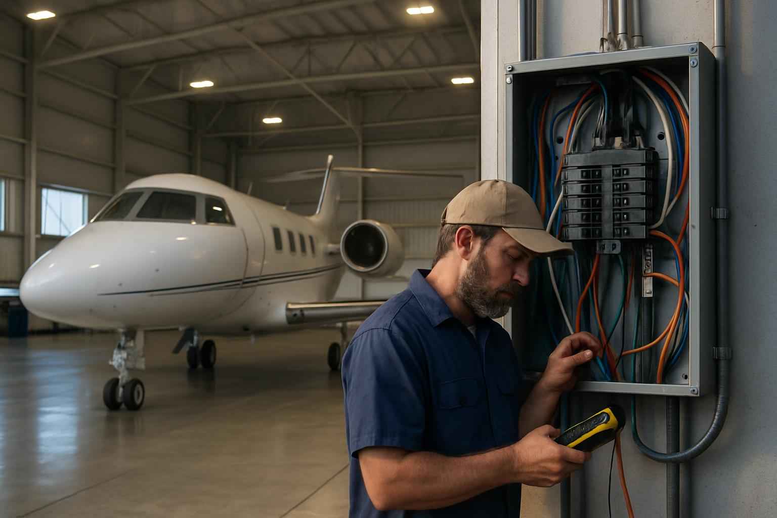 Hangar Electrical Service in Center Point TX