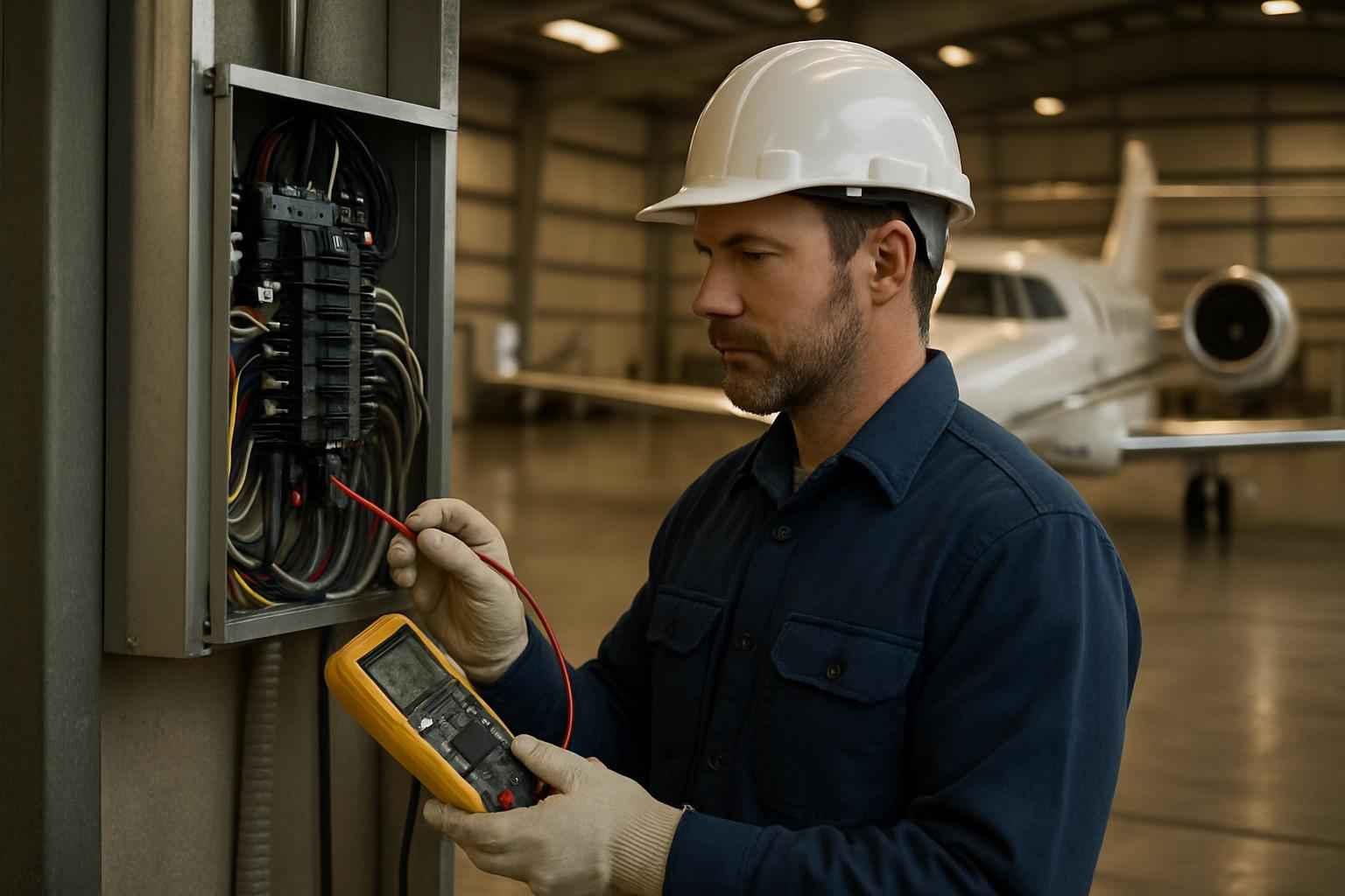 Hangar Electrical Service in Sisterdale TX