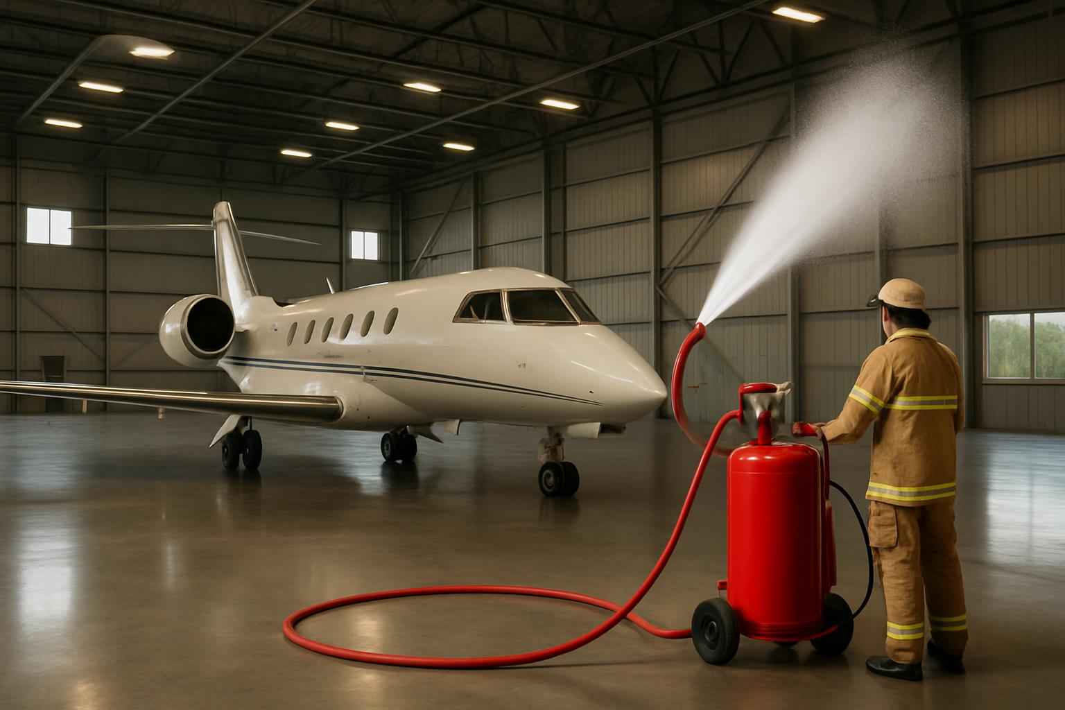 Hangar Fire Suppression Service in Blanco TX