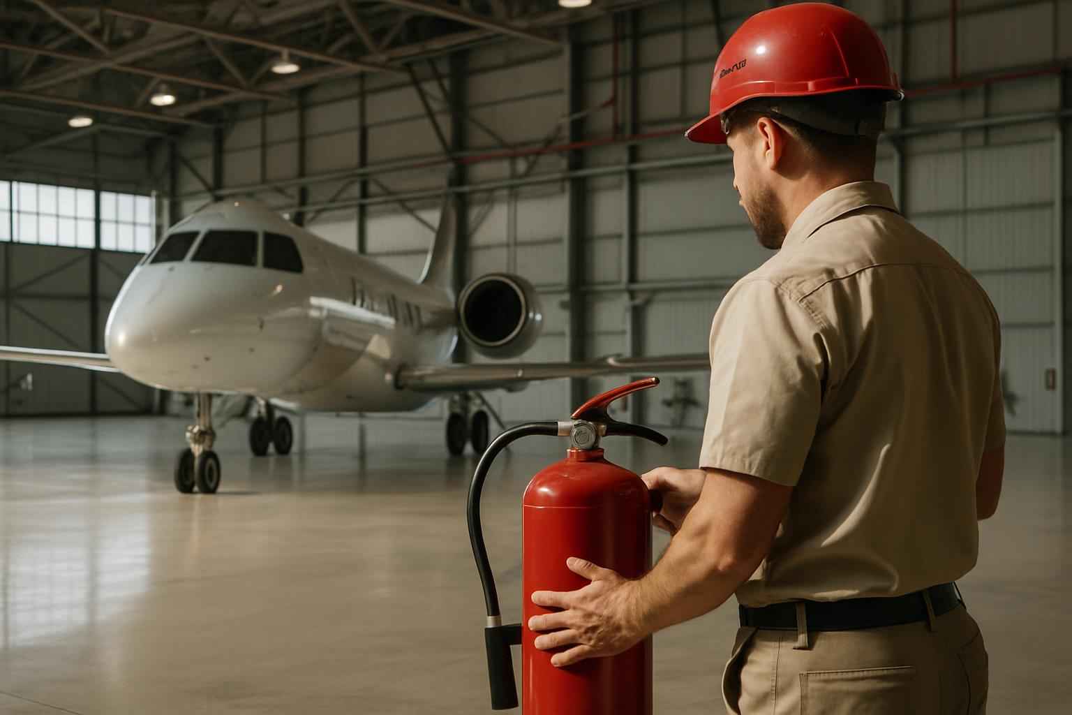Hangar Fire Suppression Service in Comfort TX