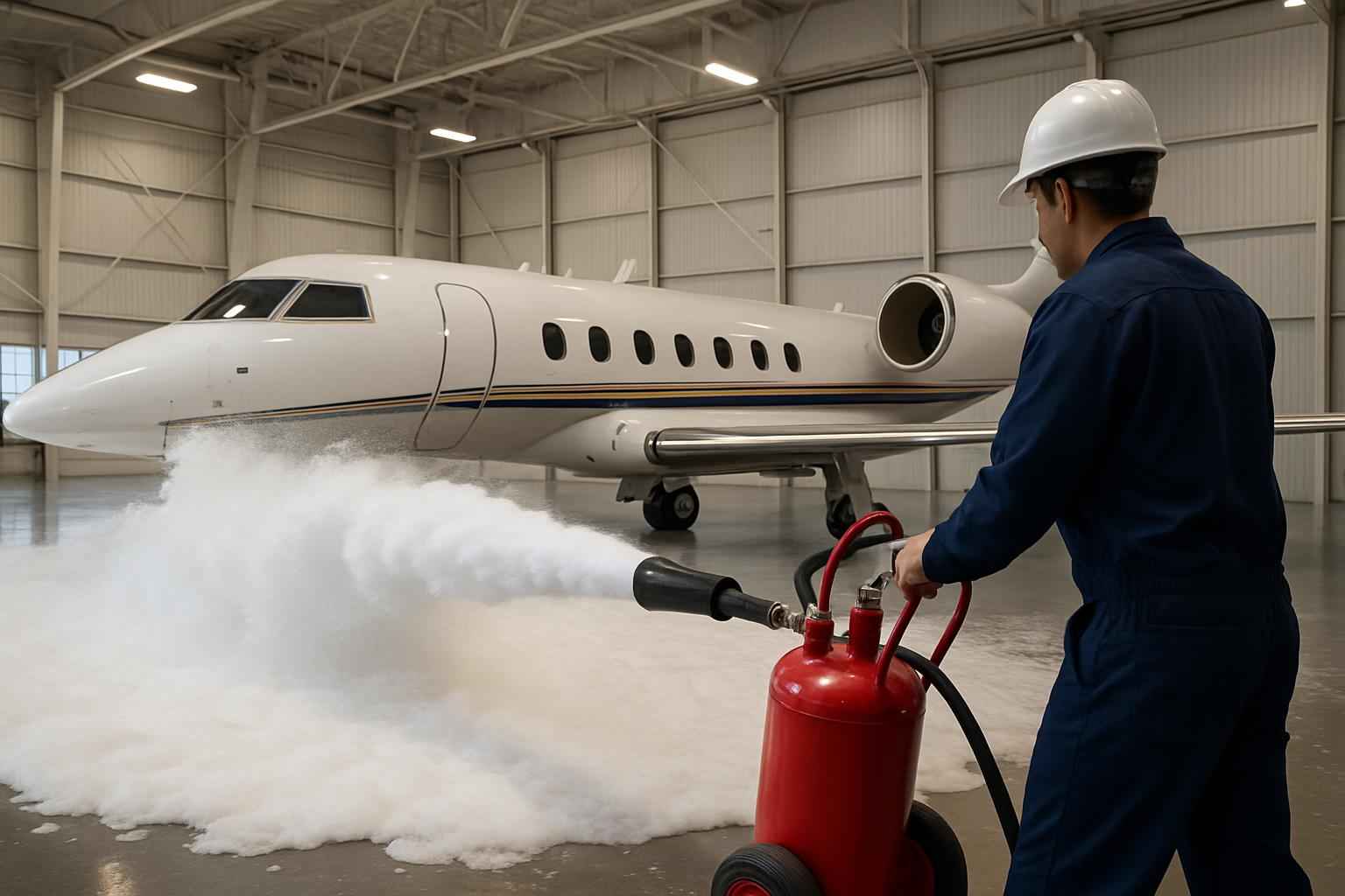 Hangar Fire Suppression Service in Johnson City TX