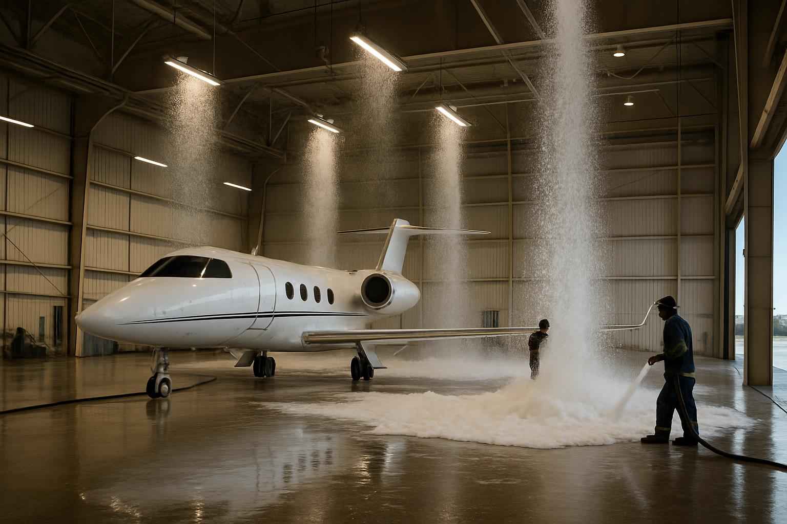 Hangar Fire Suppression Service in Kerrville TX