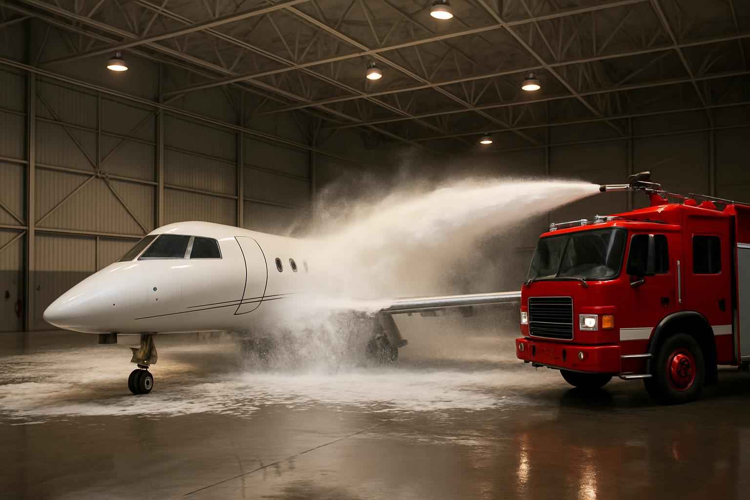 Hangar Fire Suppression Service in Sisterdale TX
