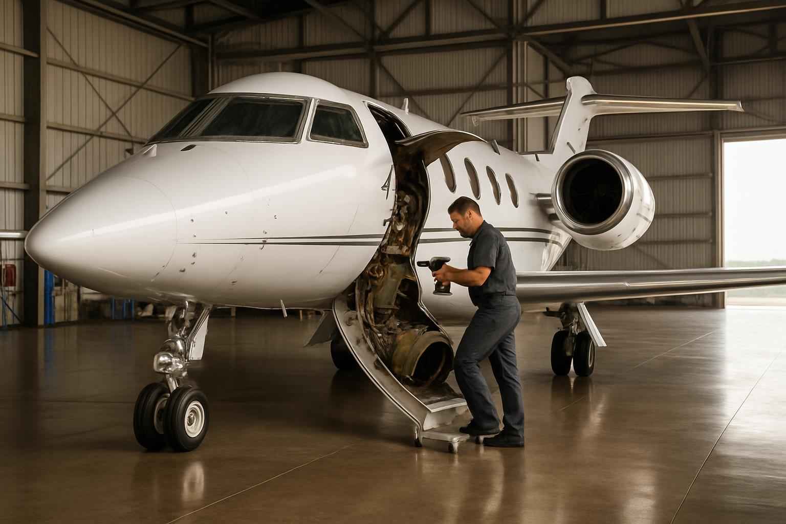 Hangar Repair Service in Center Point TX