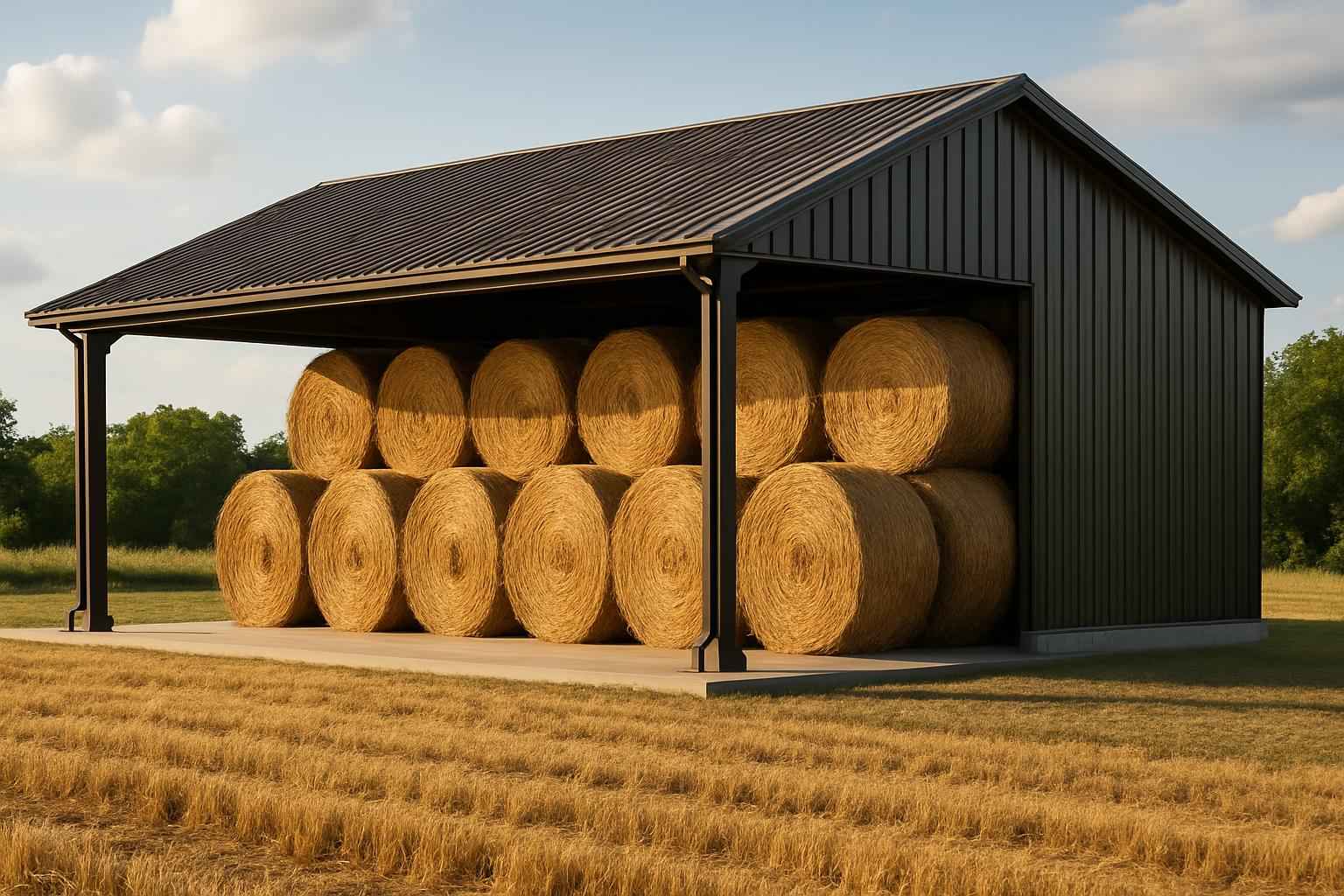 Hay Storage Building Contractor in Johnson City TX