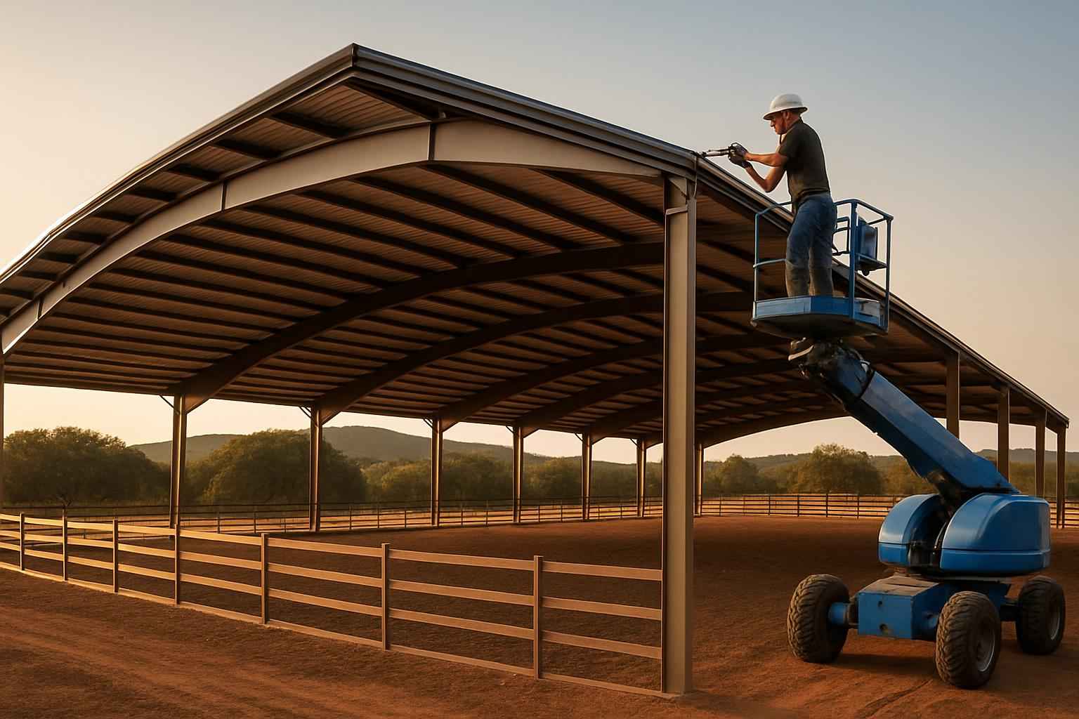 Horse Arena Cover Installer in Camp Verde TX