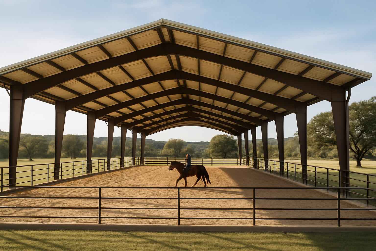 Horse Arena Cover Installer in Kerrville TX