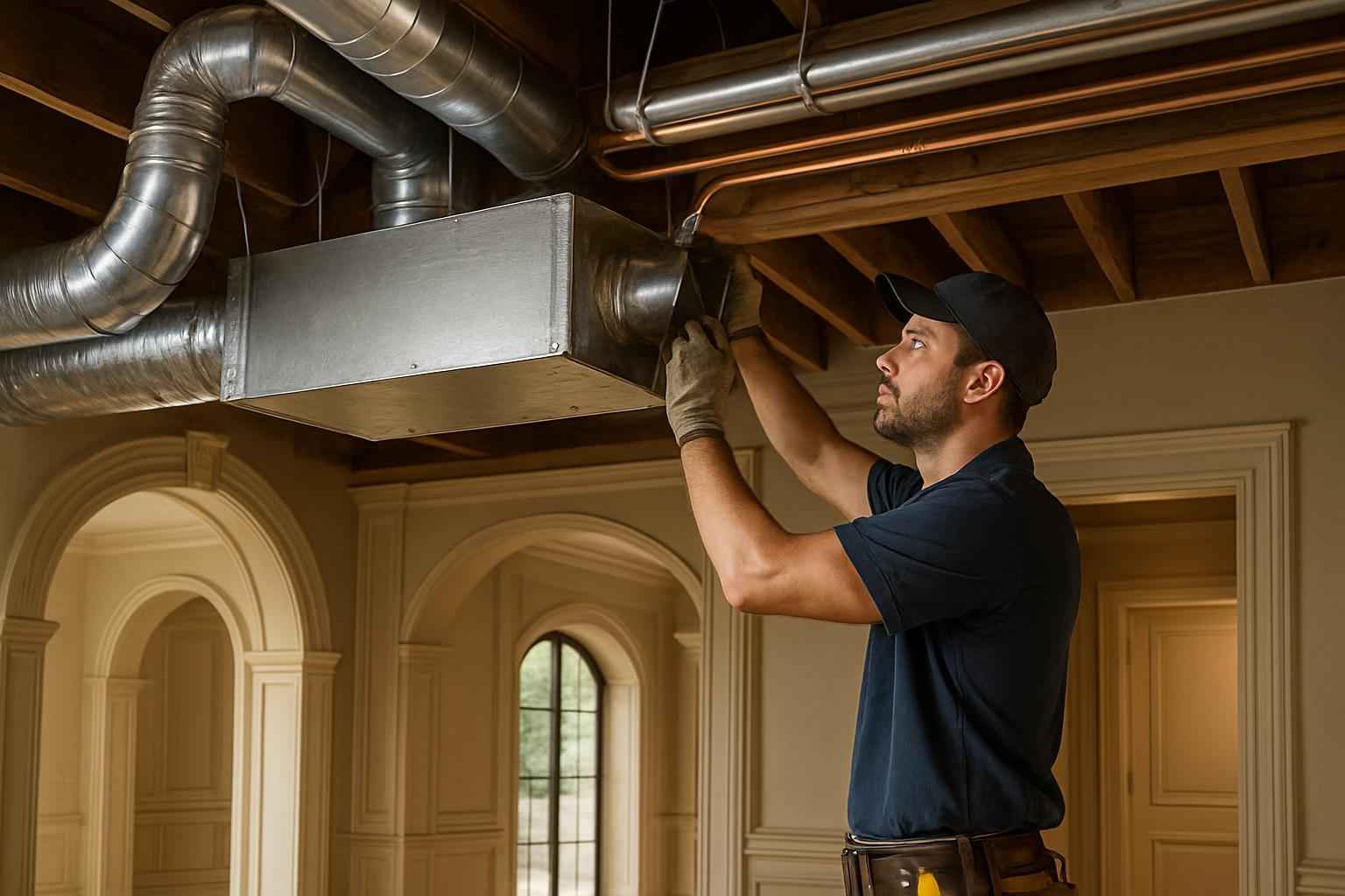 HVAC Rough In Service in Waring TX