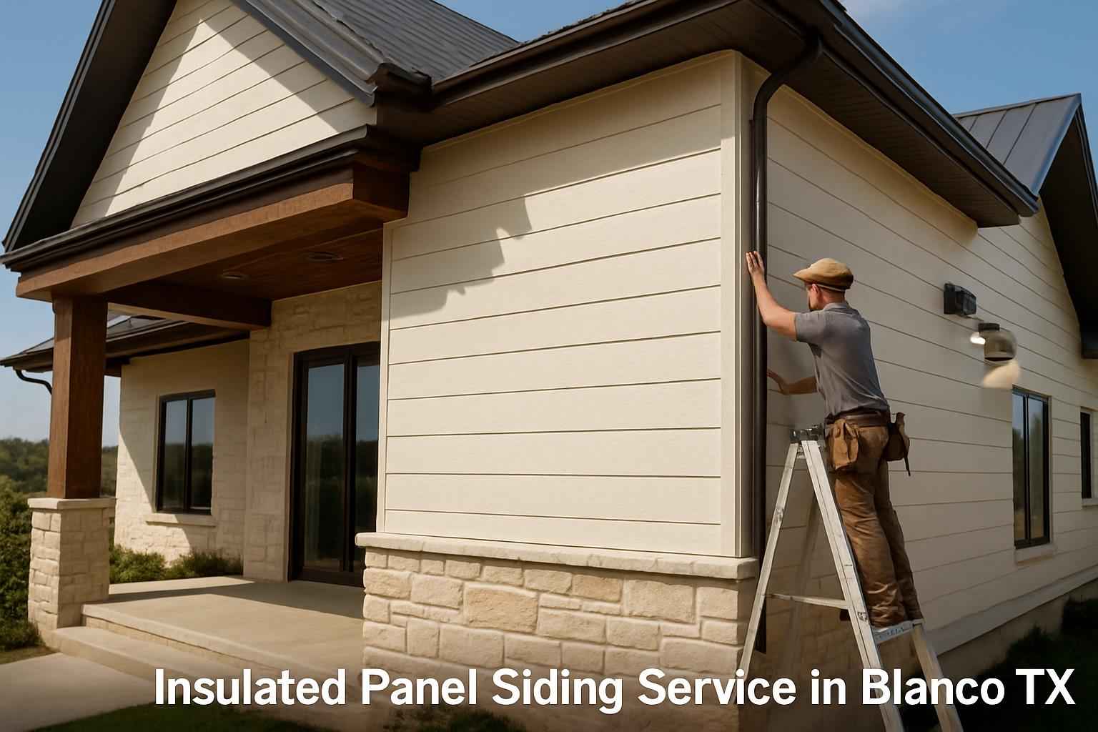 Insulated Panel Siding Service in Blanco TX