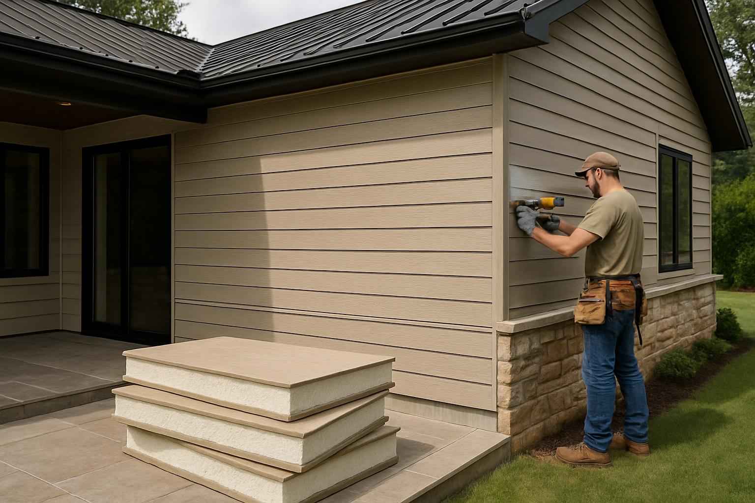 Insulated Panel Siding Service in Waring TX