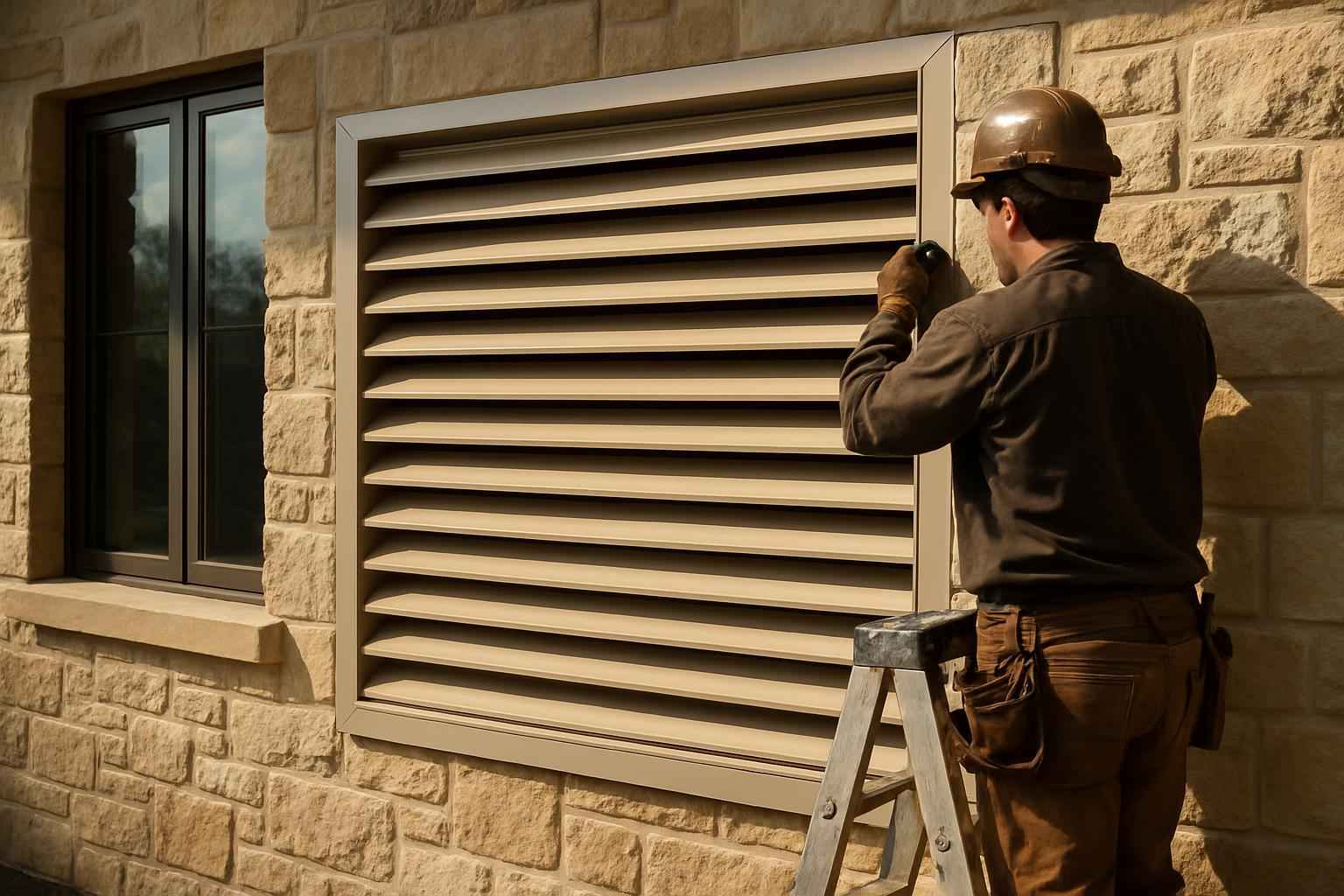 Intake Louver Installation Service in Comfort TX