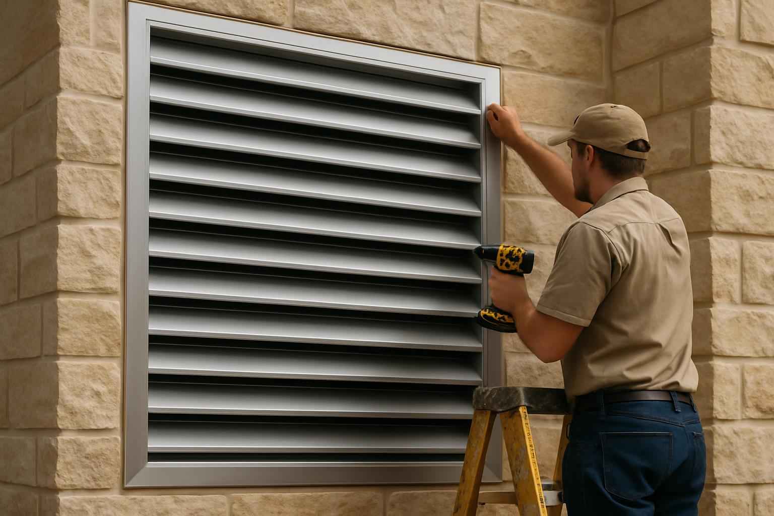 Intake Louver Installation Service in Ingram TX