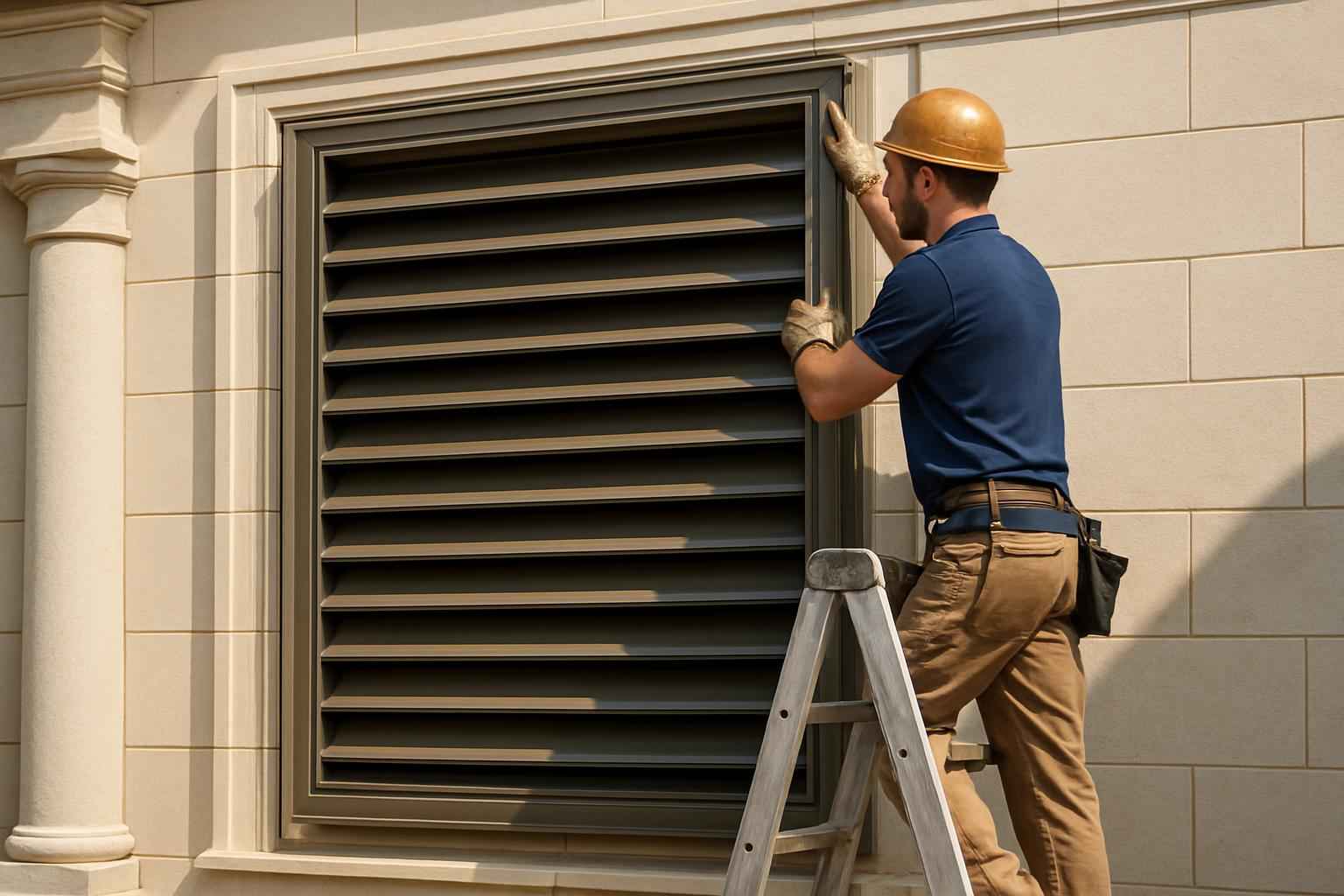 Intake Louver Installation Service in Kerrville TX