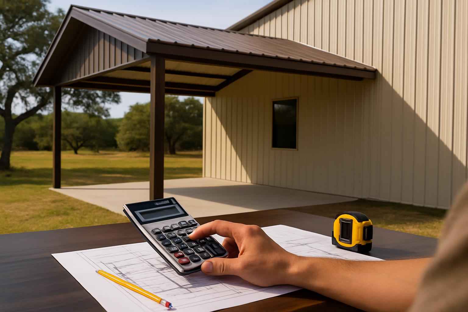 Lean To Cost Estimate in Kerrville TX