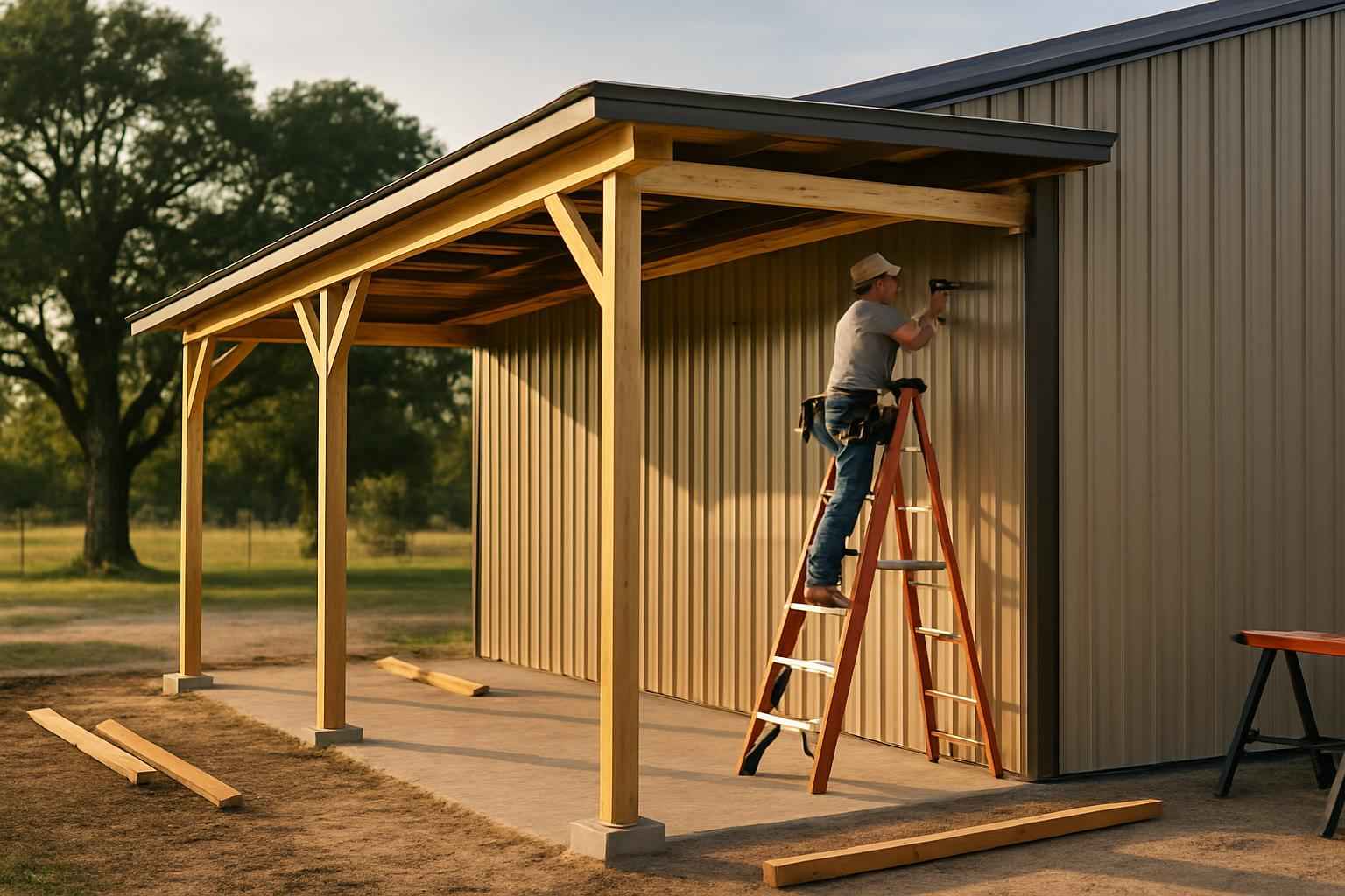 Lean To Design Service in Sisterdale TX