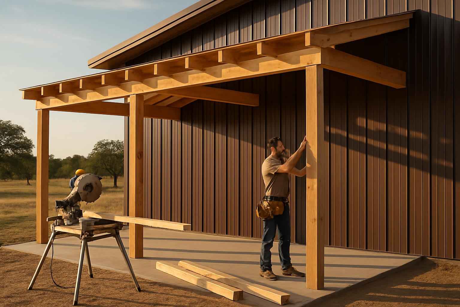 Lean To Framing Service in Johnson City TX