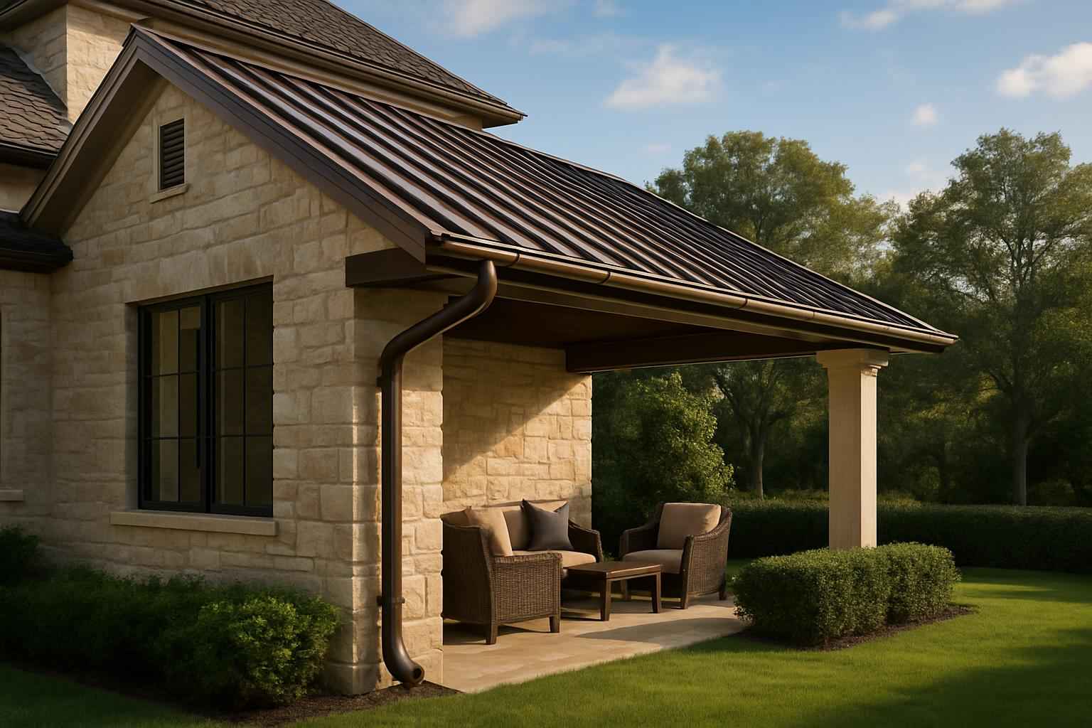 Lean To Gutter Installation in Kerrville TX