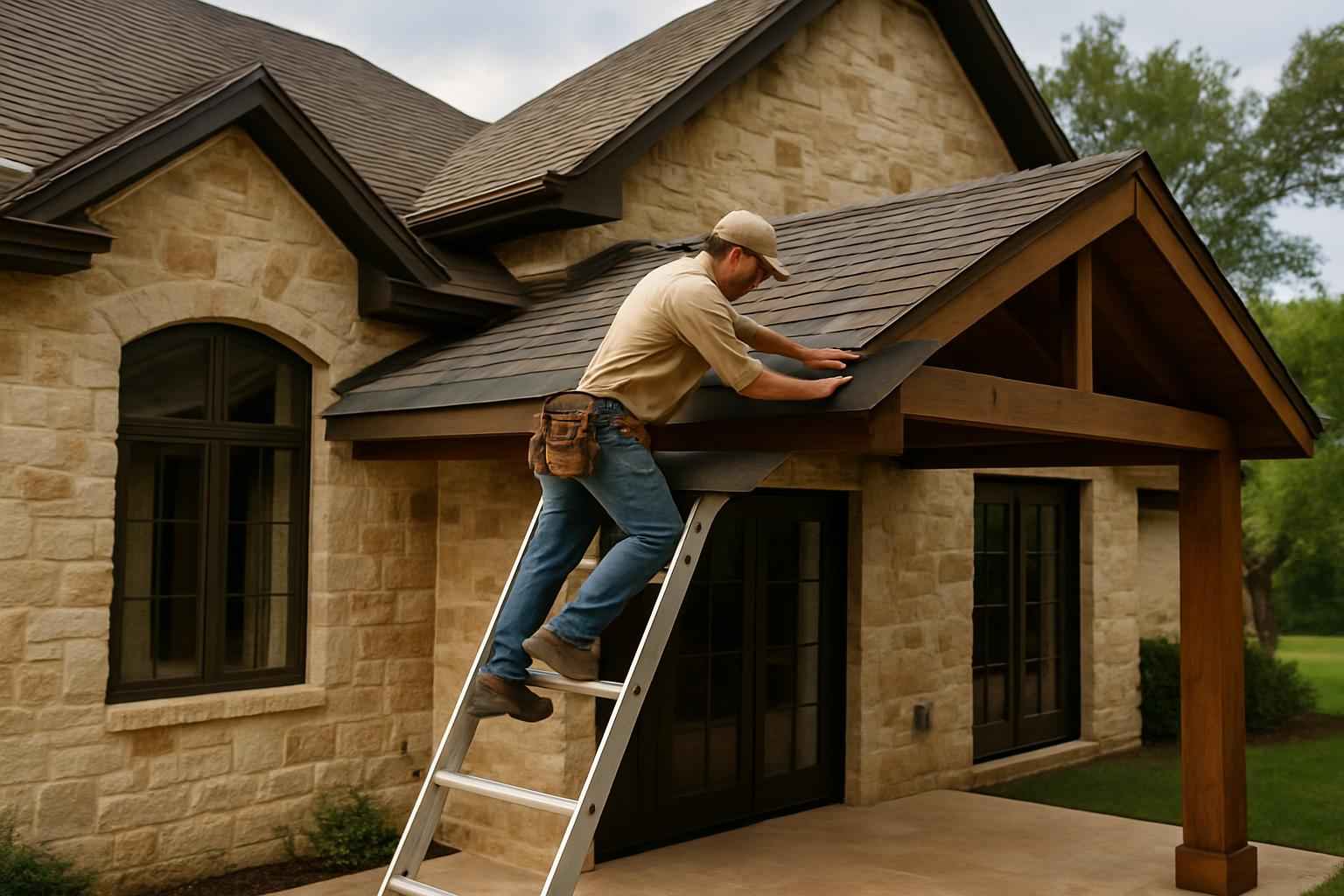 Lean To Roof Tie In Service in Johnson City TX