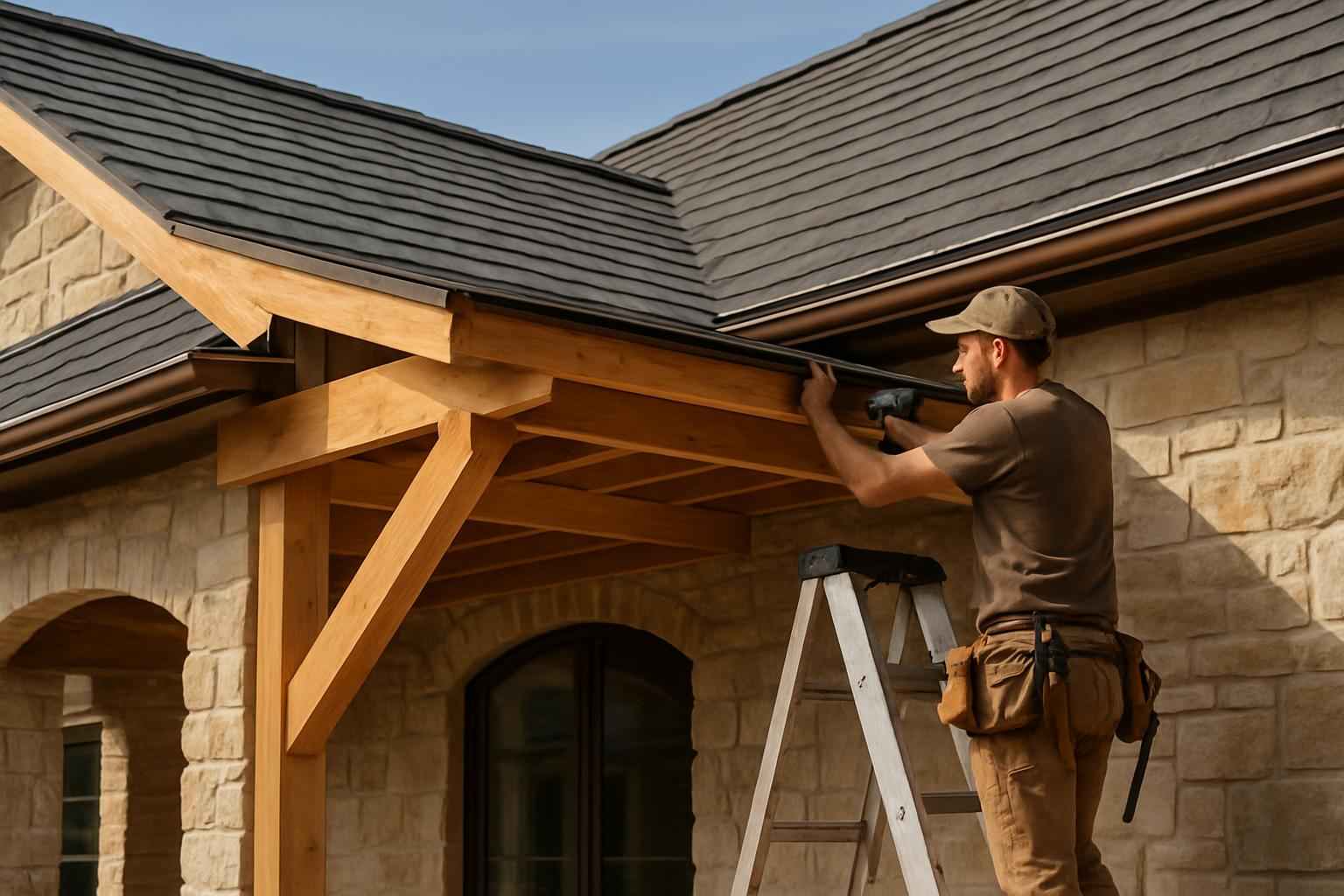 Lean To Roof Tie In Service in Kerrville TX