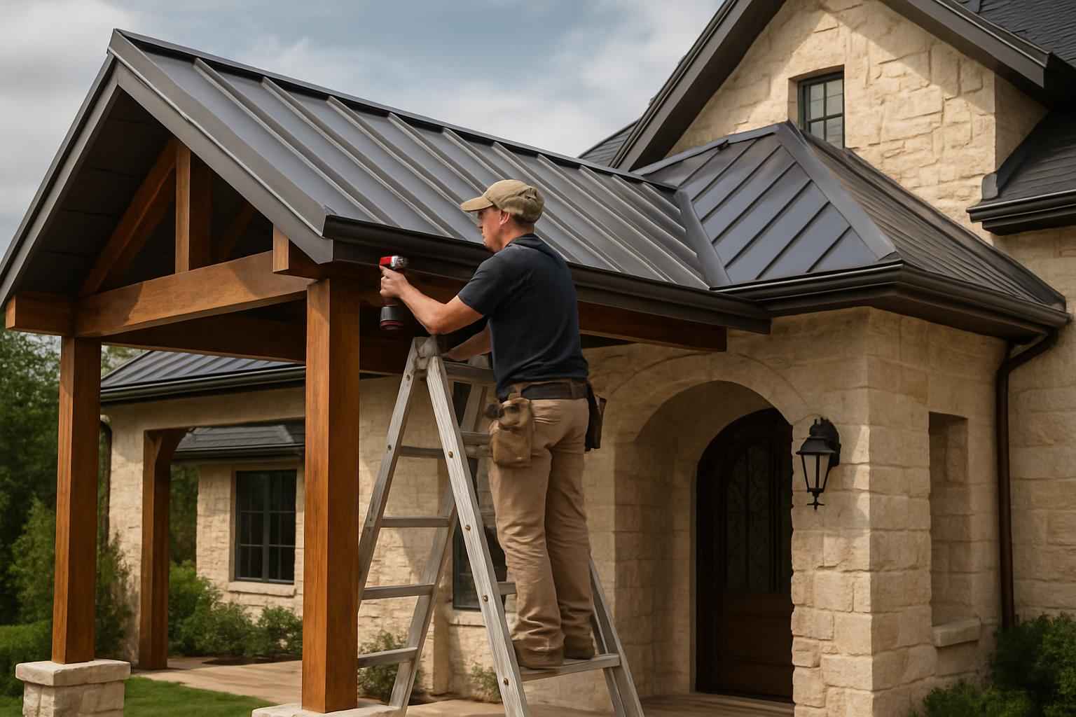 Lean To Roof Tie In Service in Sisterdale TX