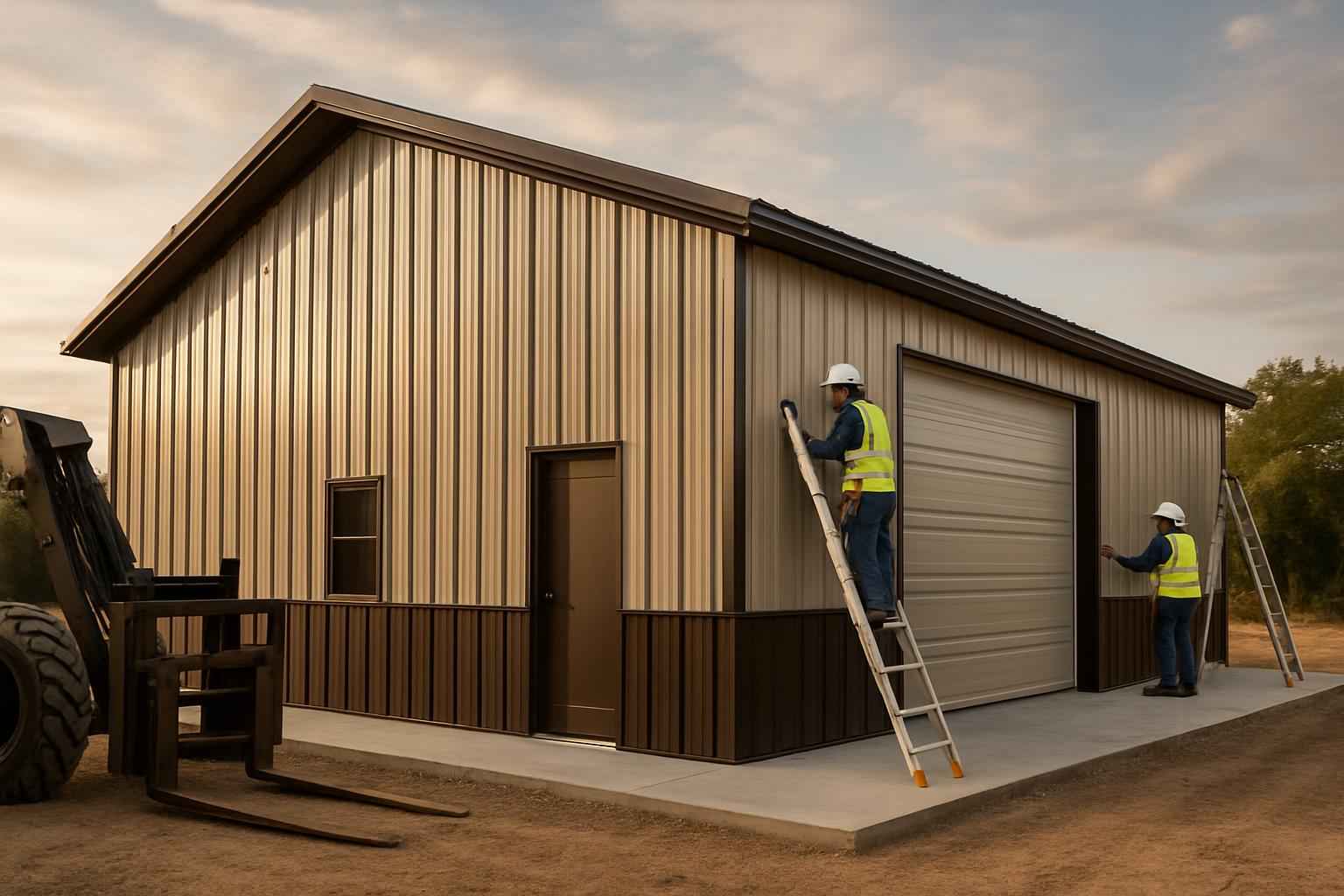 Metal Building Construction Company in Center Point TX