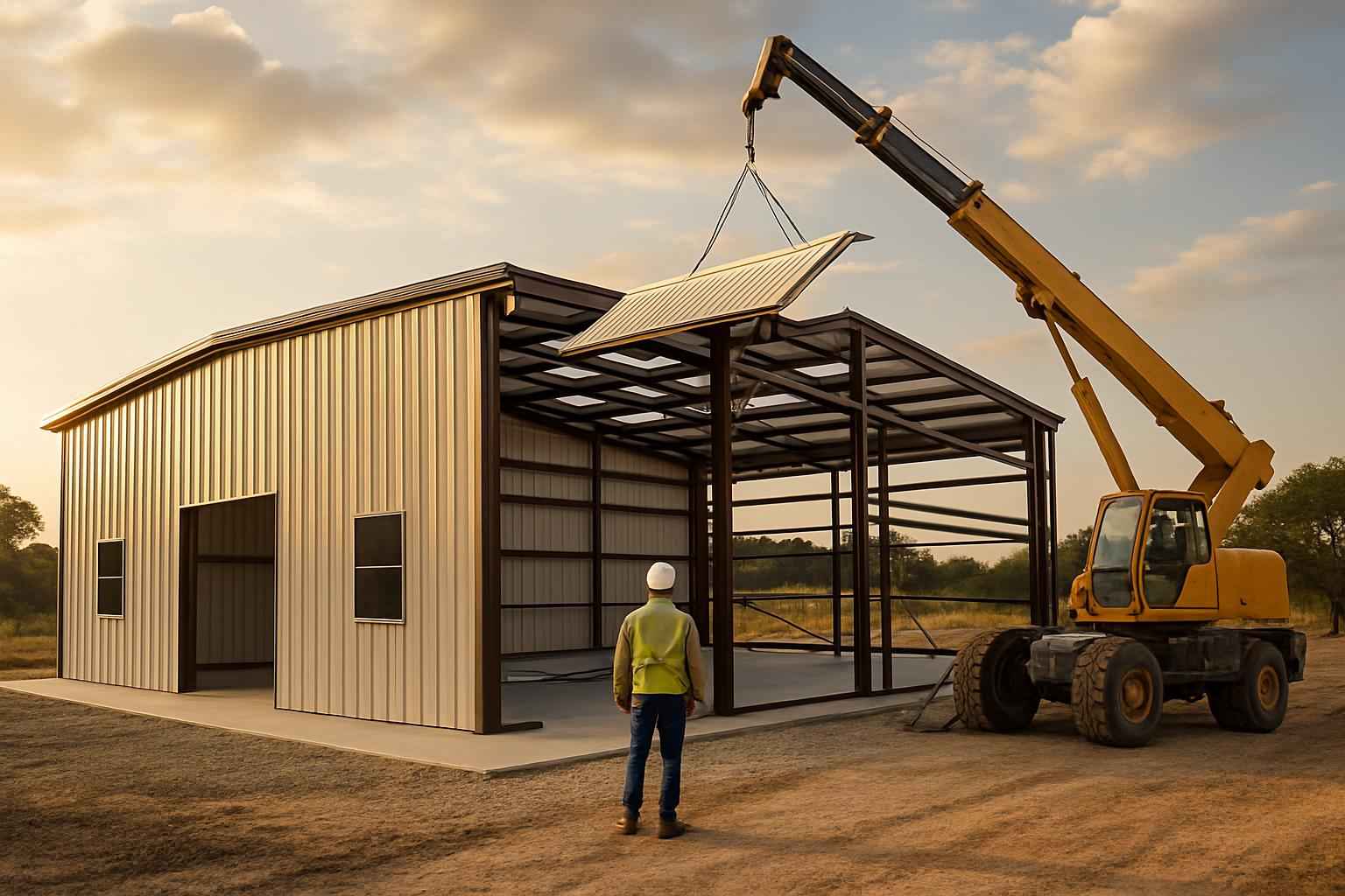 Metal Building Construction Company in Sisterdale TX