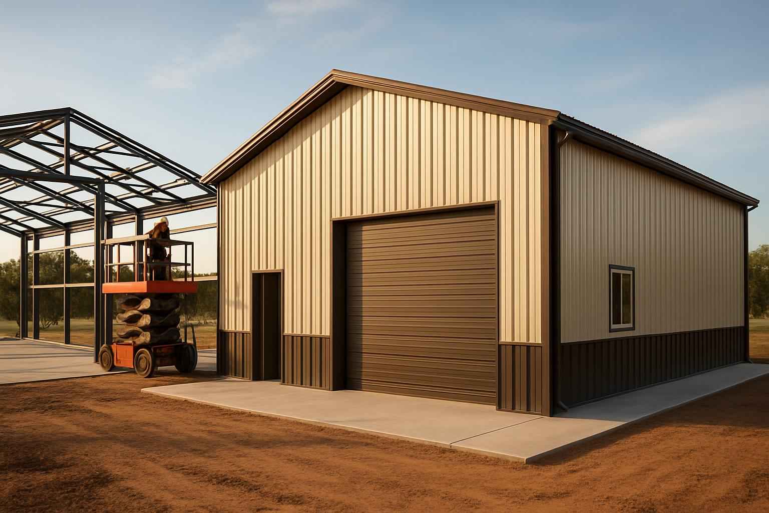 Metal Building Construction Company in Waring TX