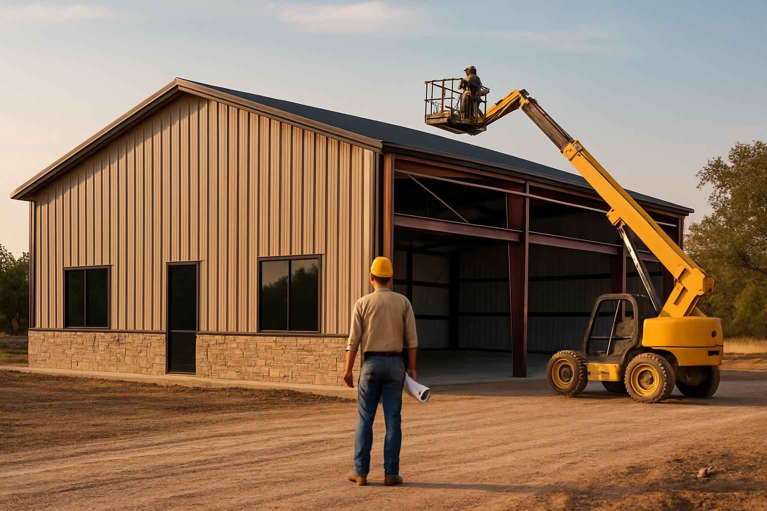 Metal Building Contractor Near Me in Johnson City TX