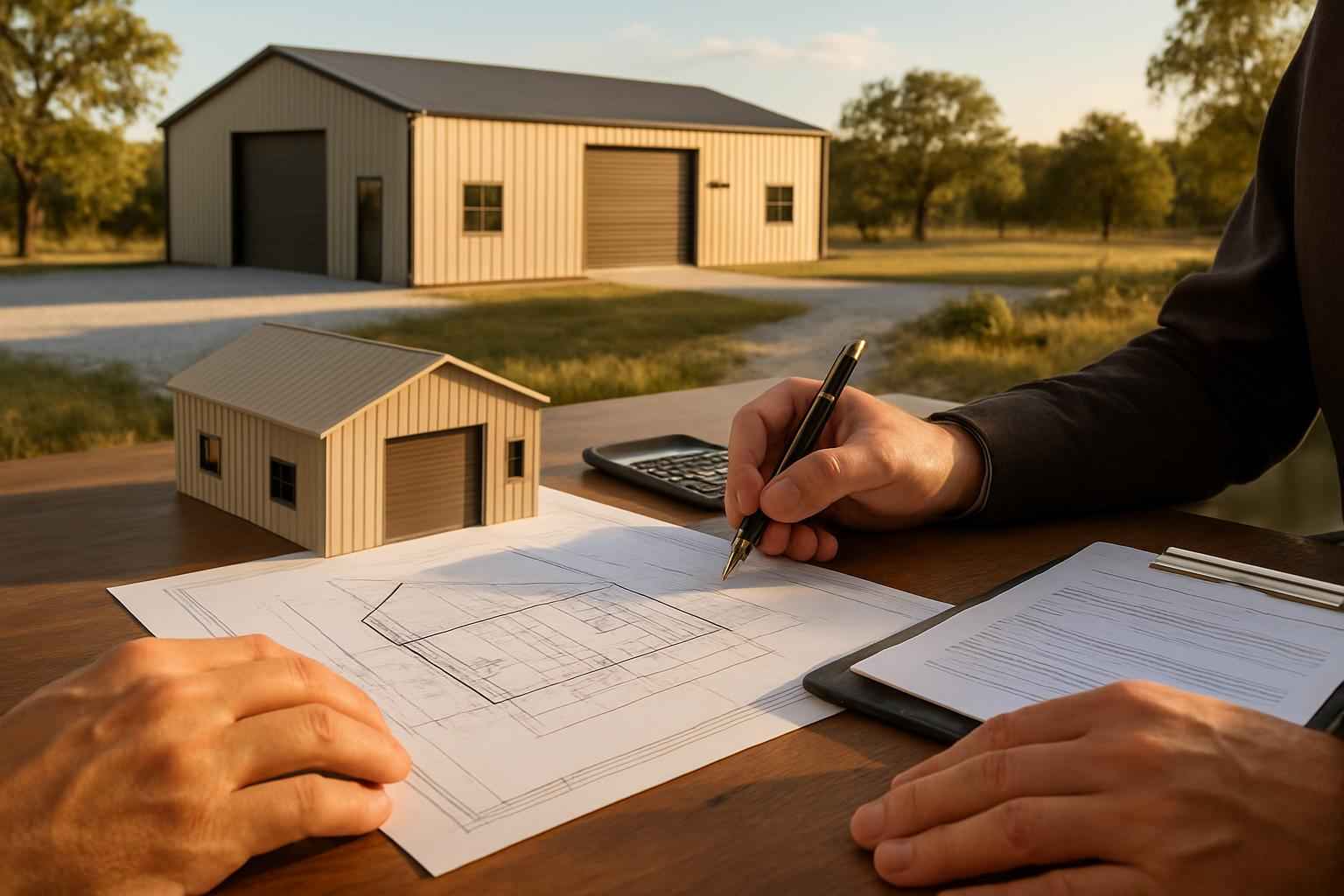 Metal Building Cost Estimate in Blanco TX