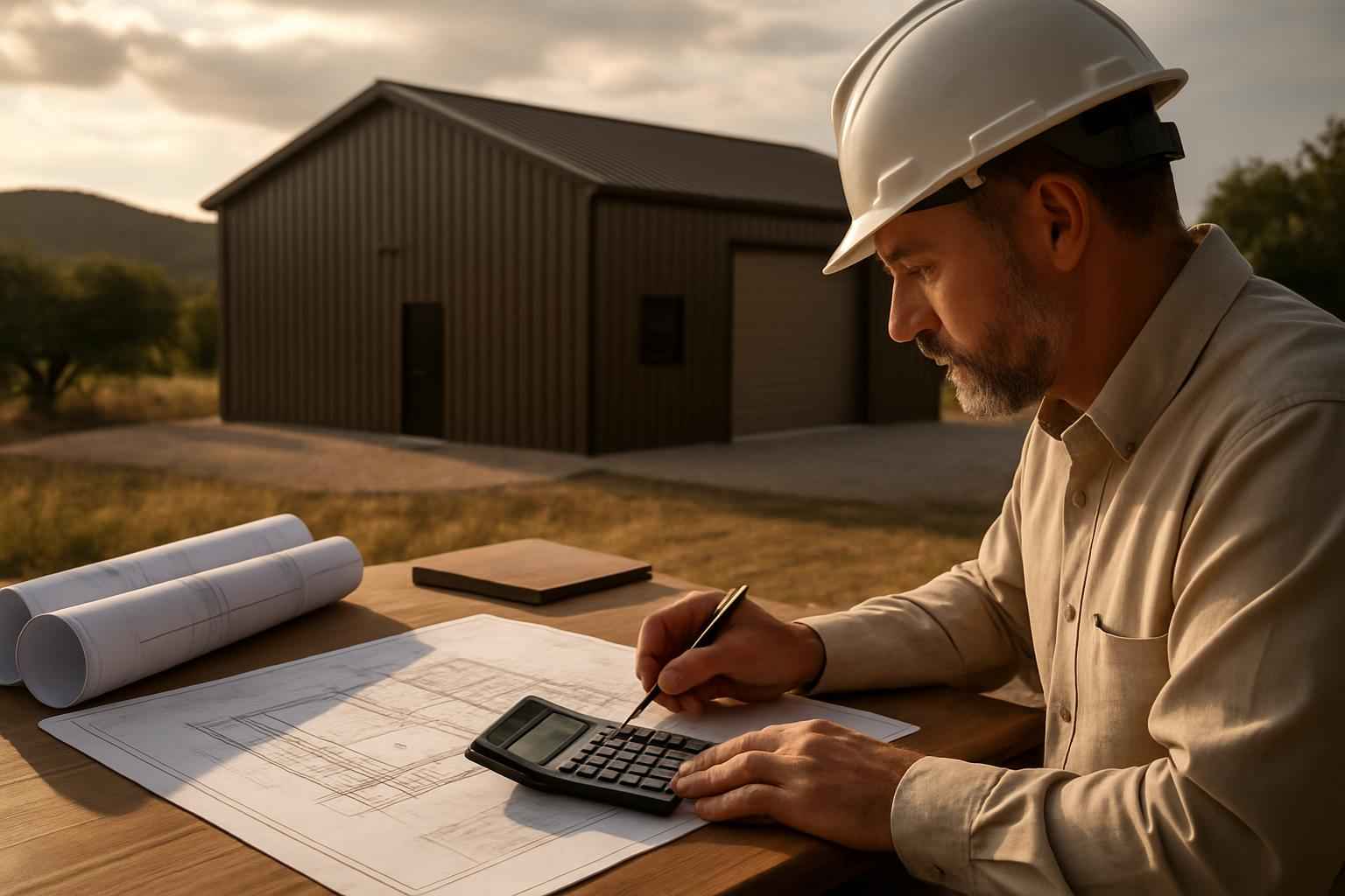 Metal Building Cost Estimate in Camp Verde TX