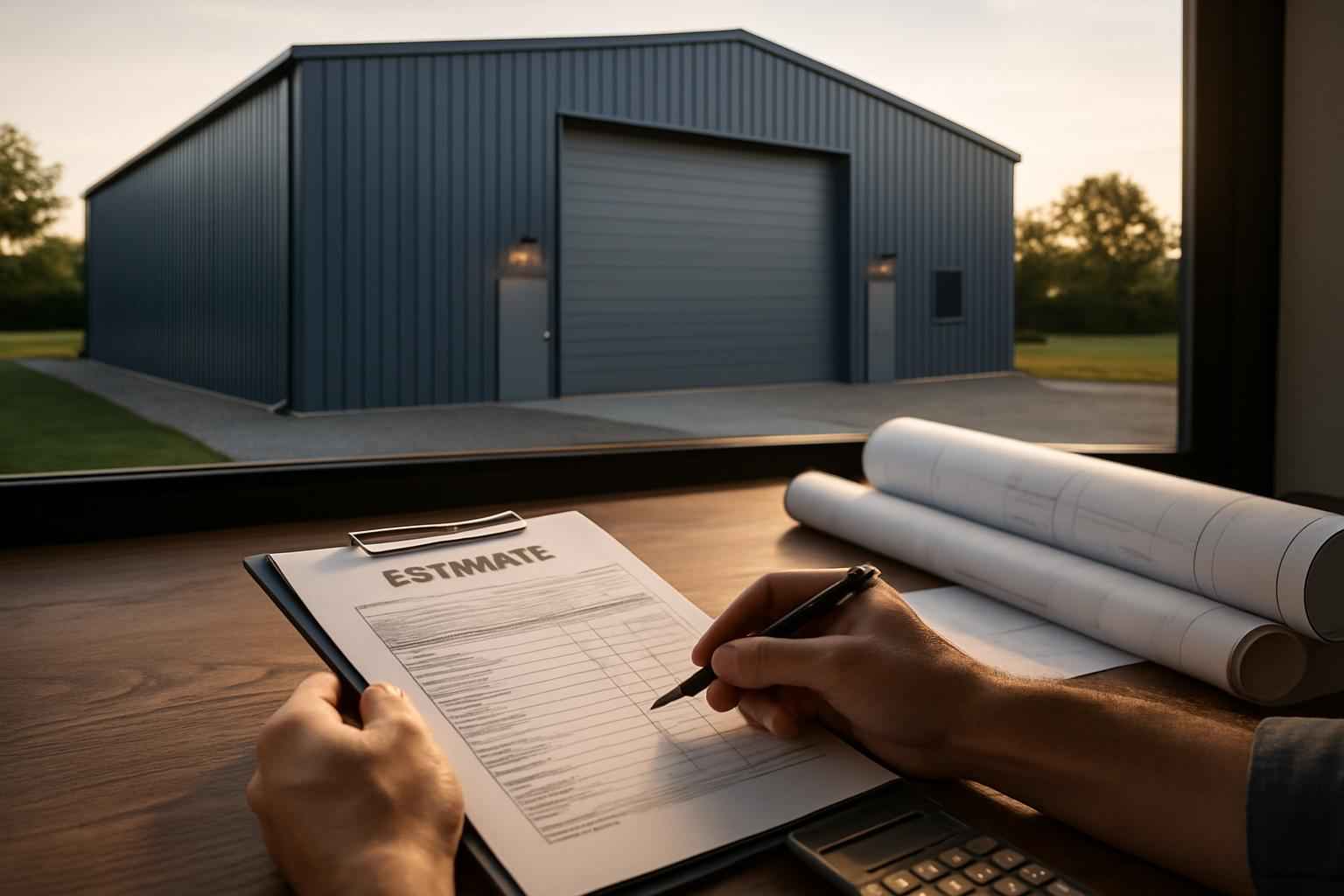 Metal Building Cost Estimate in Center Point TX