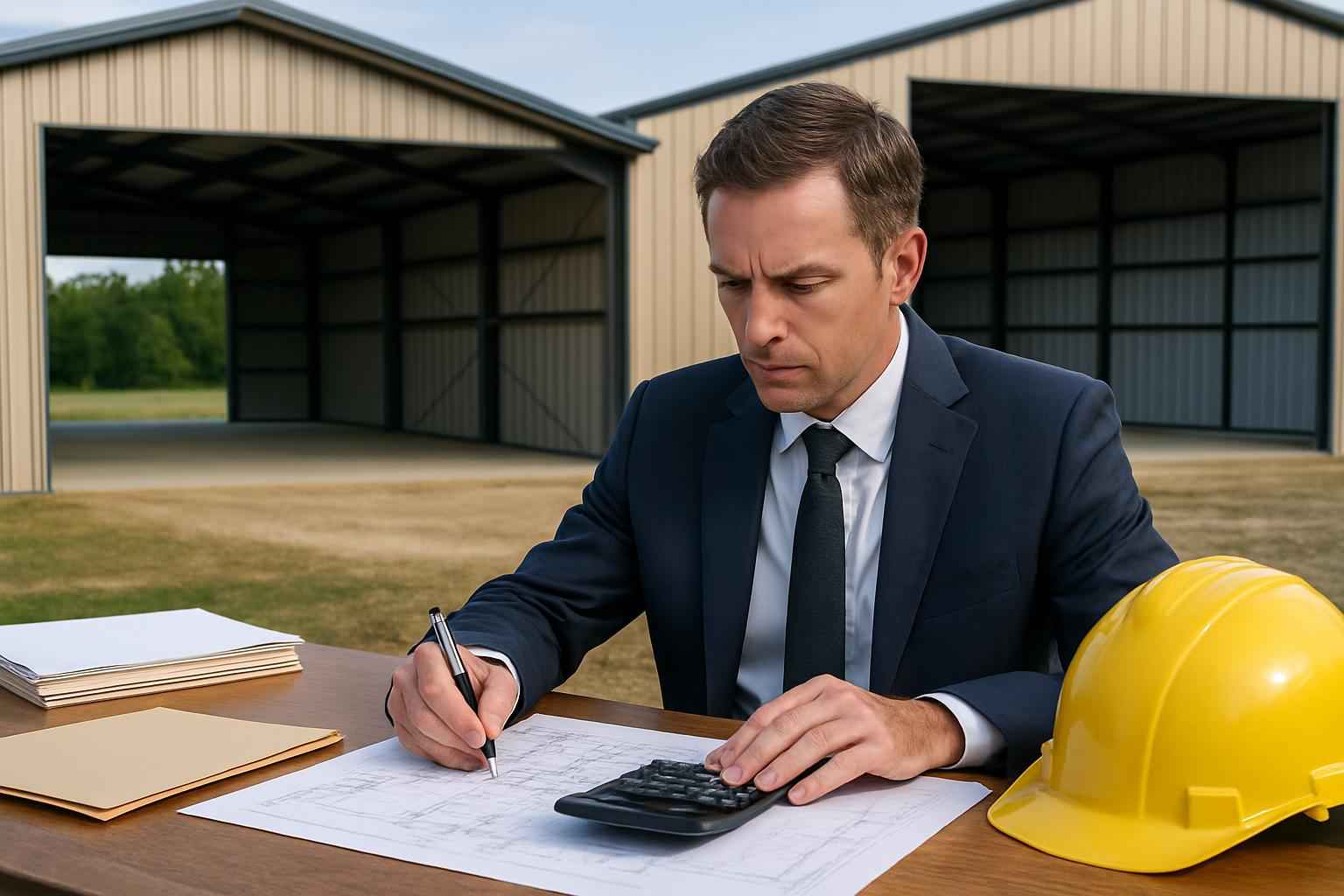 Metal Building Cost Estimate in Waring TX