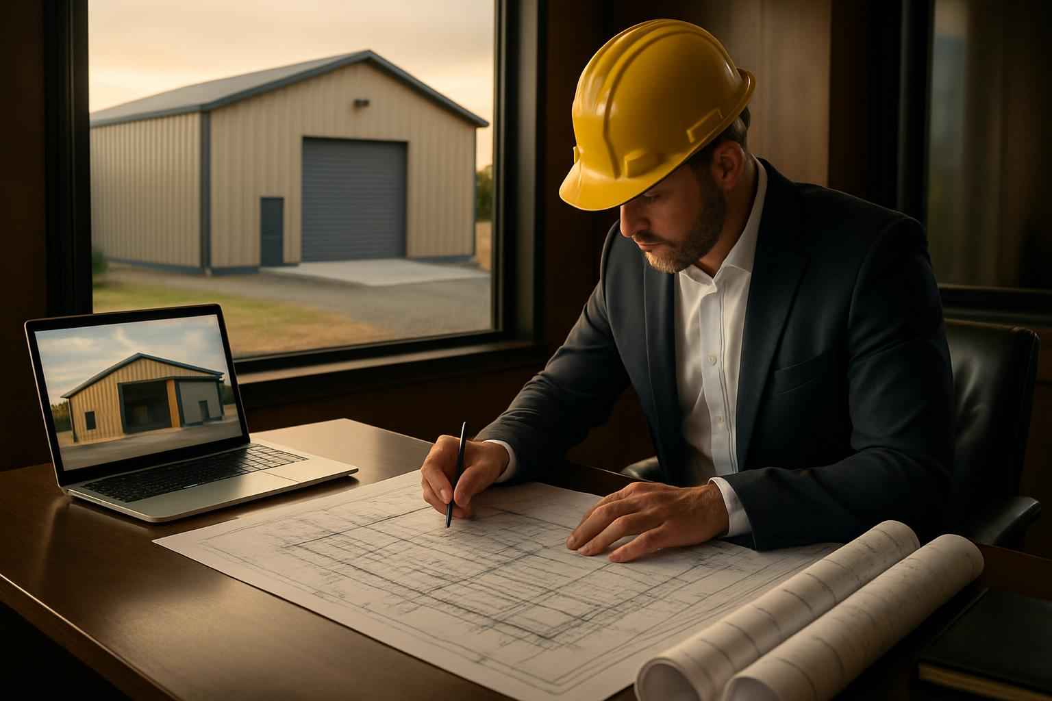 Metal Building Project Management in Center Point TX