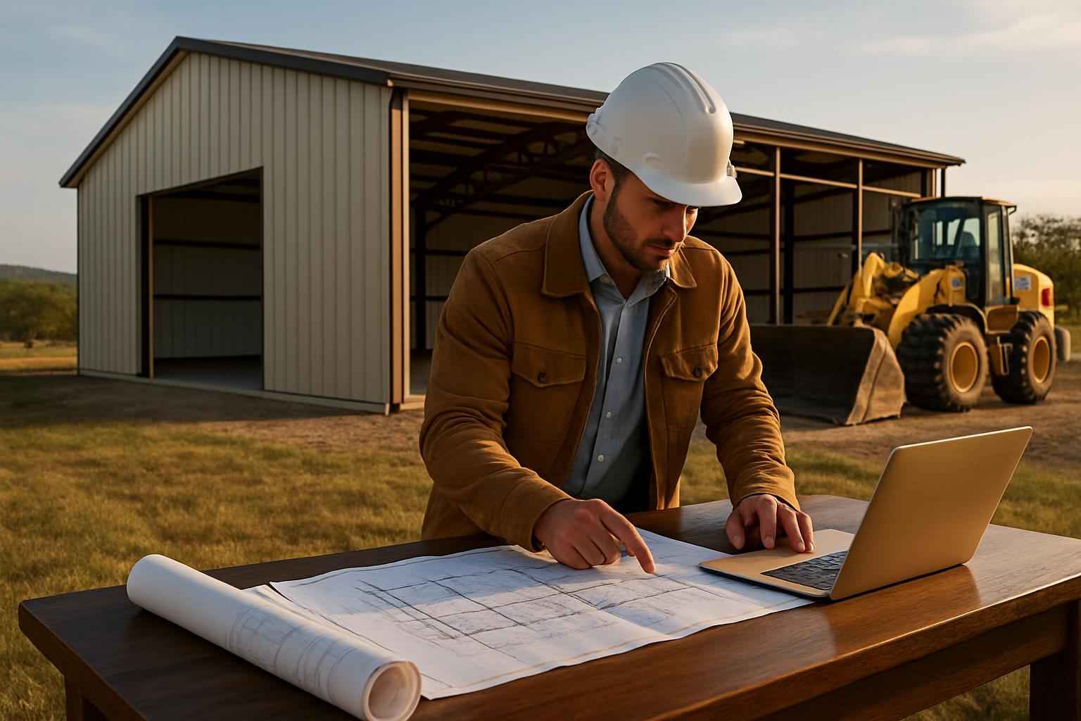 Metal Building Project Management in Harper TX