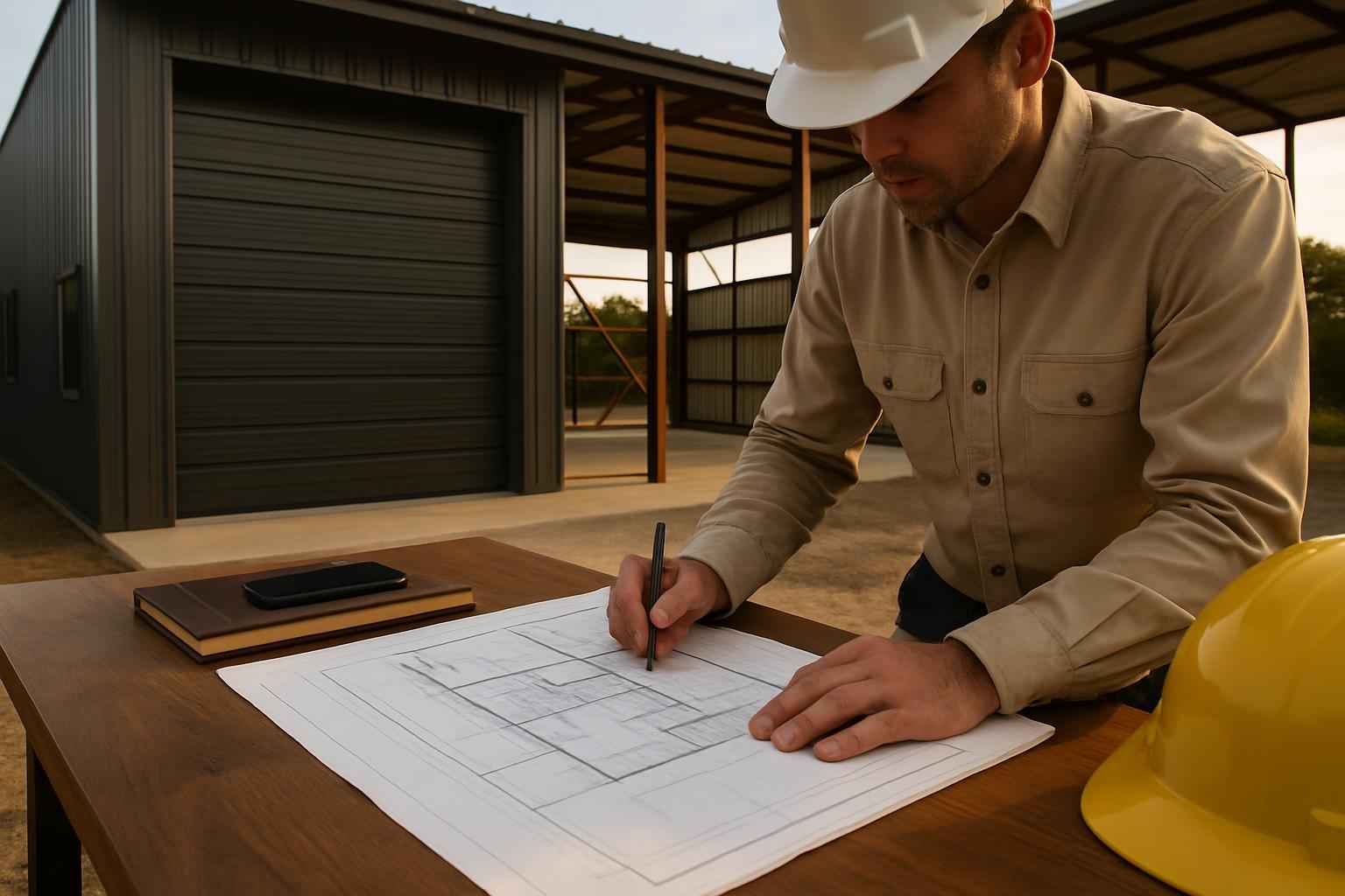 Metal Building Project Management in Ingram TX