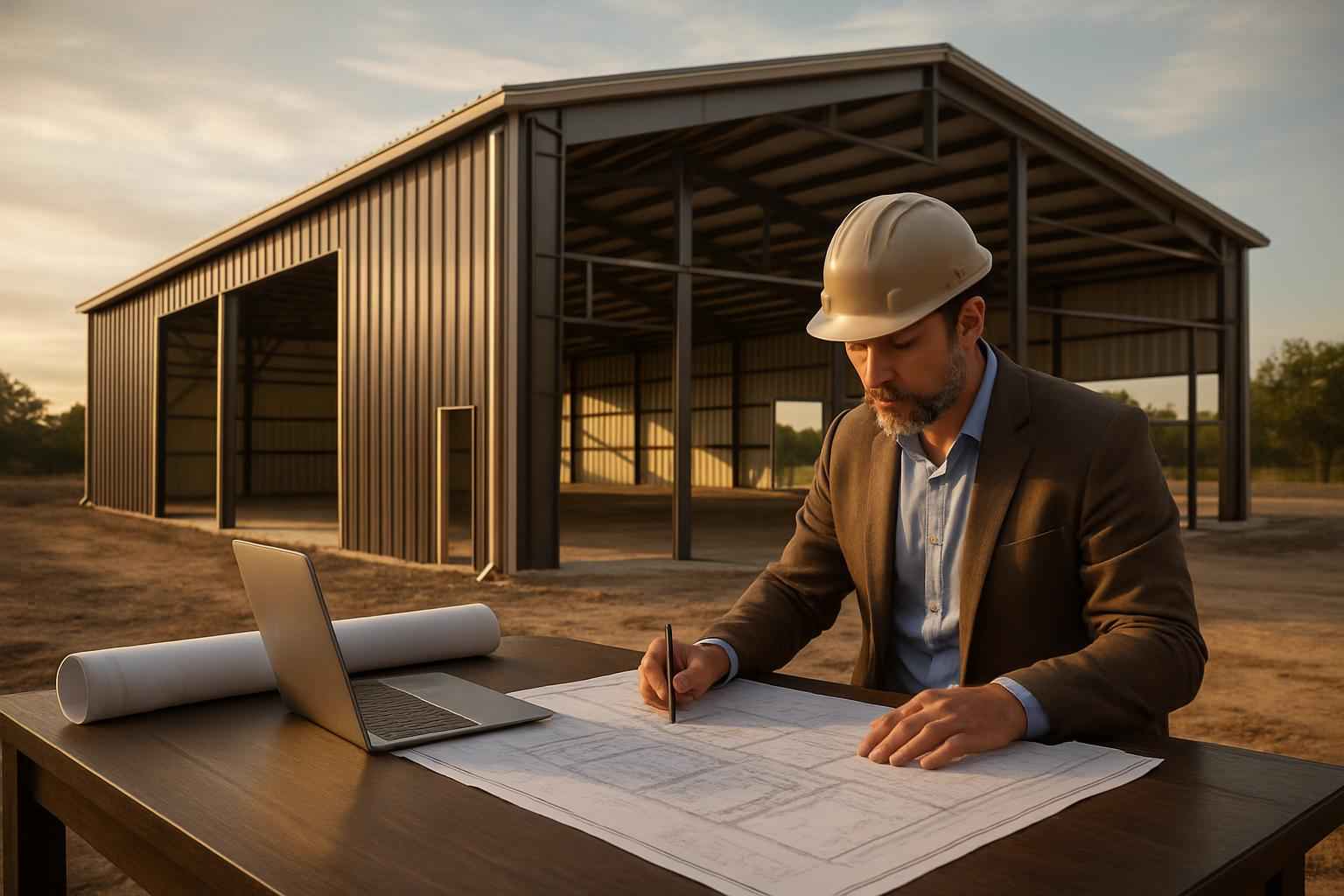 Metal Building Project Management in Johnson City TX