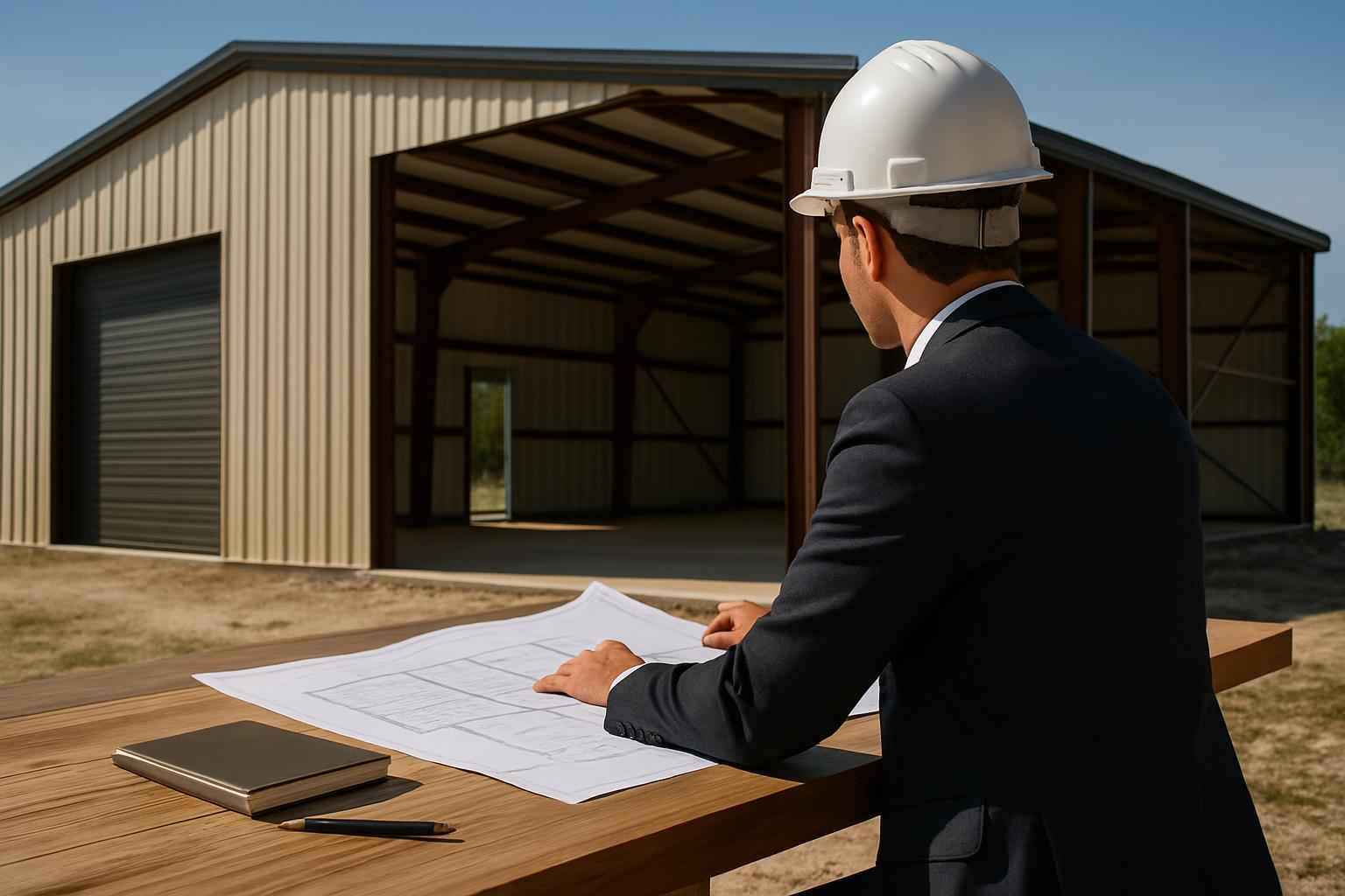 Metal Building Project Management in Sisterdale TX