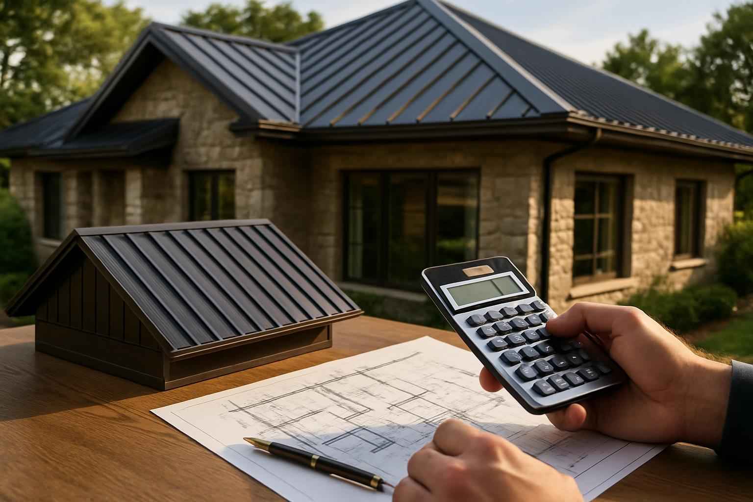 Metal Roof Cost Estimate in Center Point TX