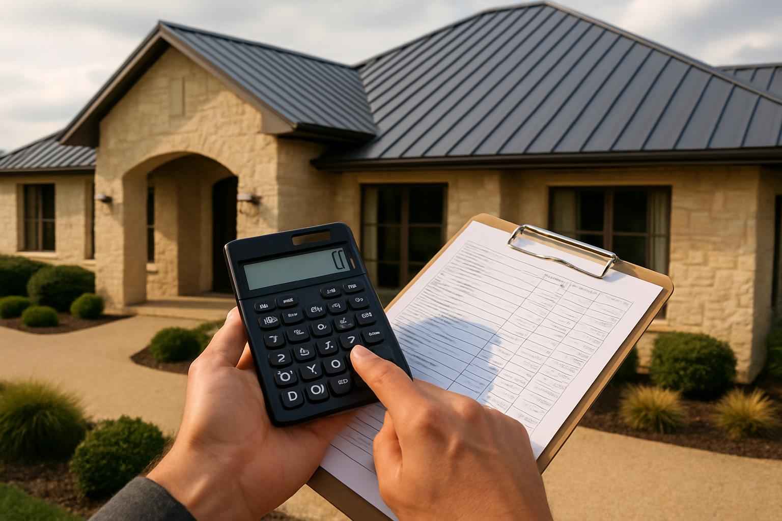 Metal Roof Cost Estimate in Comfort TX